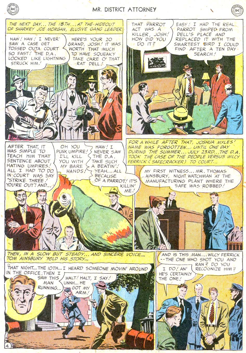 Read online Mr. District Attorney comic -  Issue #15 - 42