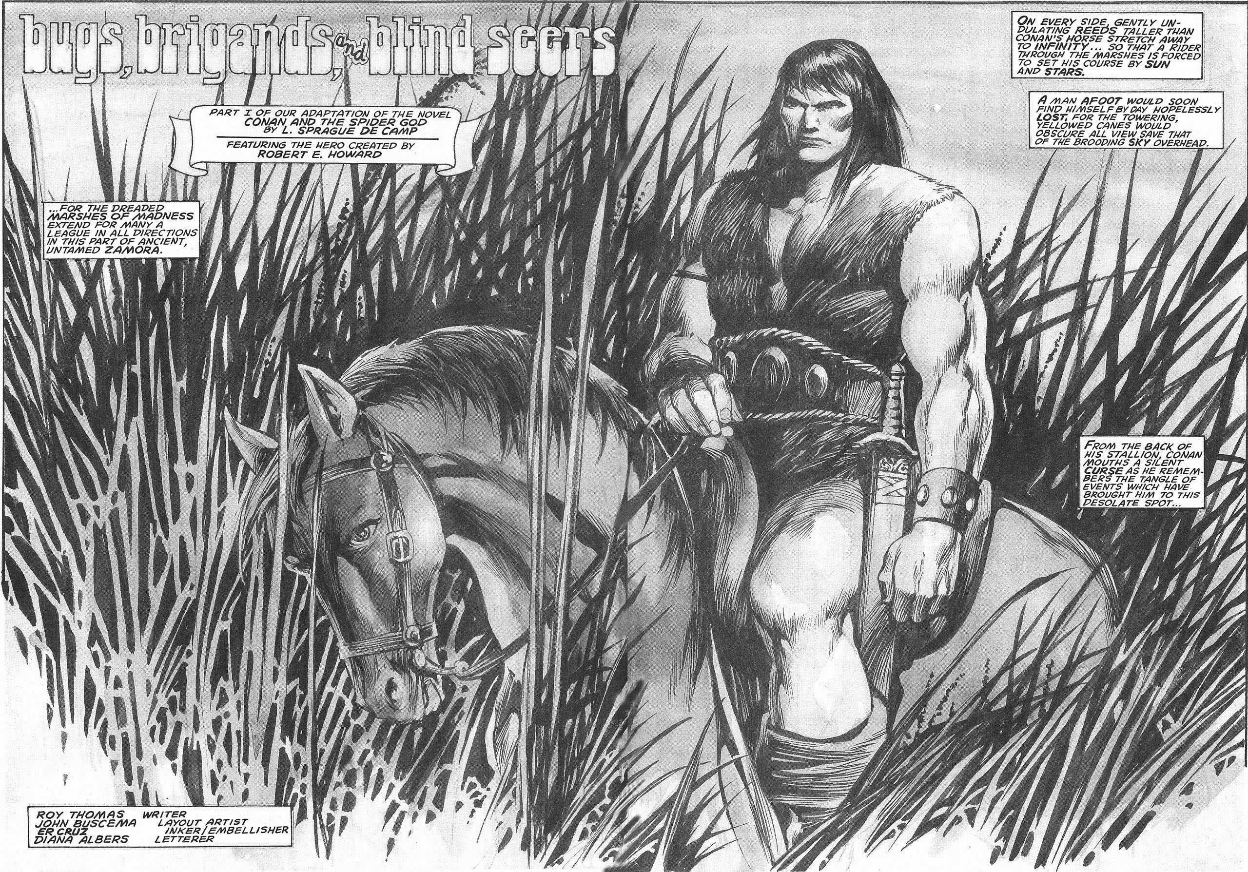 Read online The Savage Sword Of Conan comic -  Issue #207 - 10