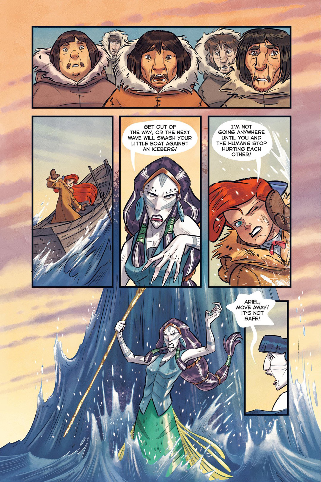 Read online Ariel and the Curse of the Sea Witches comic -  Issue # TPB - 90