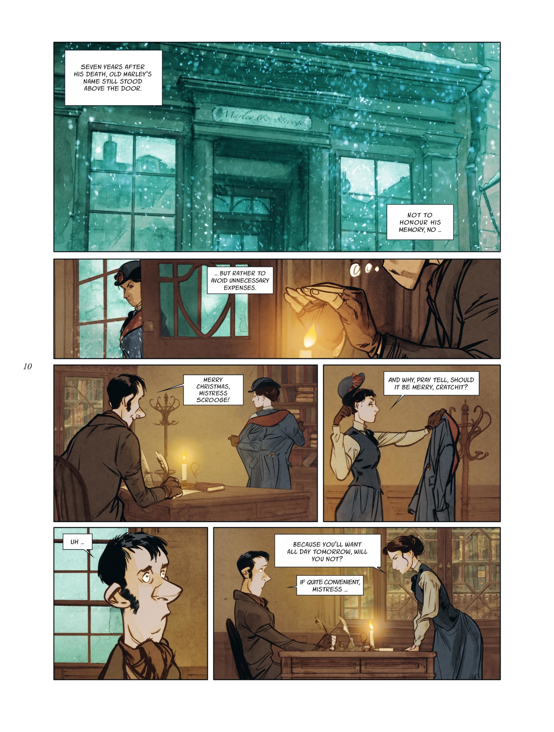 Read online A Christmas Carol: A Ghost Story comic -  Issue # Full - 12