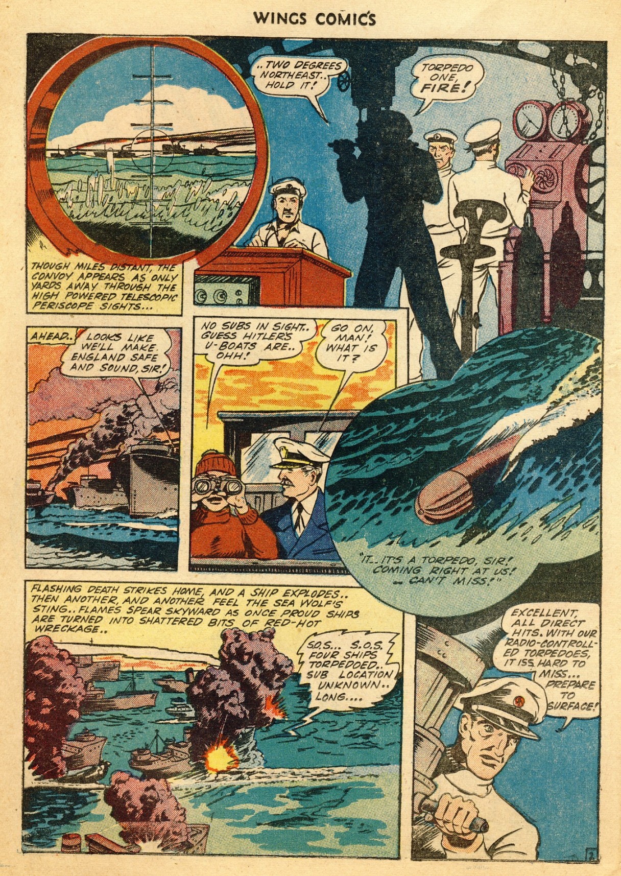 Read online Wings Comics comic -  Issue #39 - 46