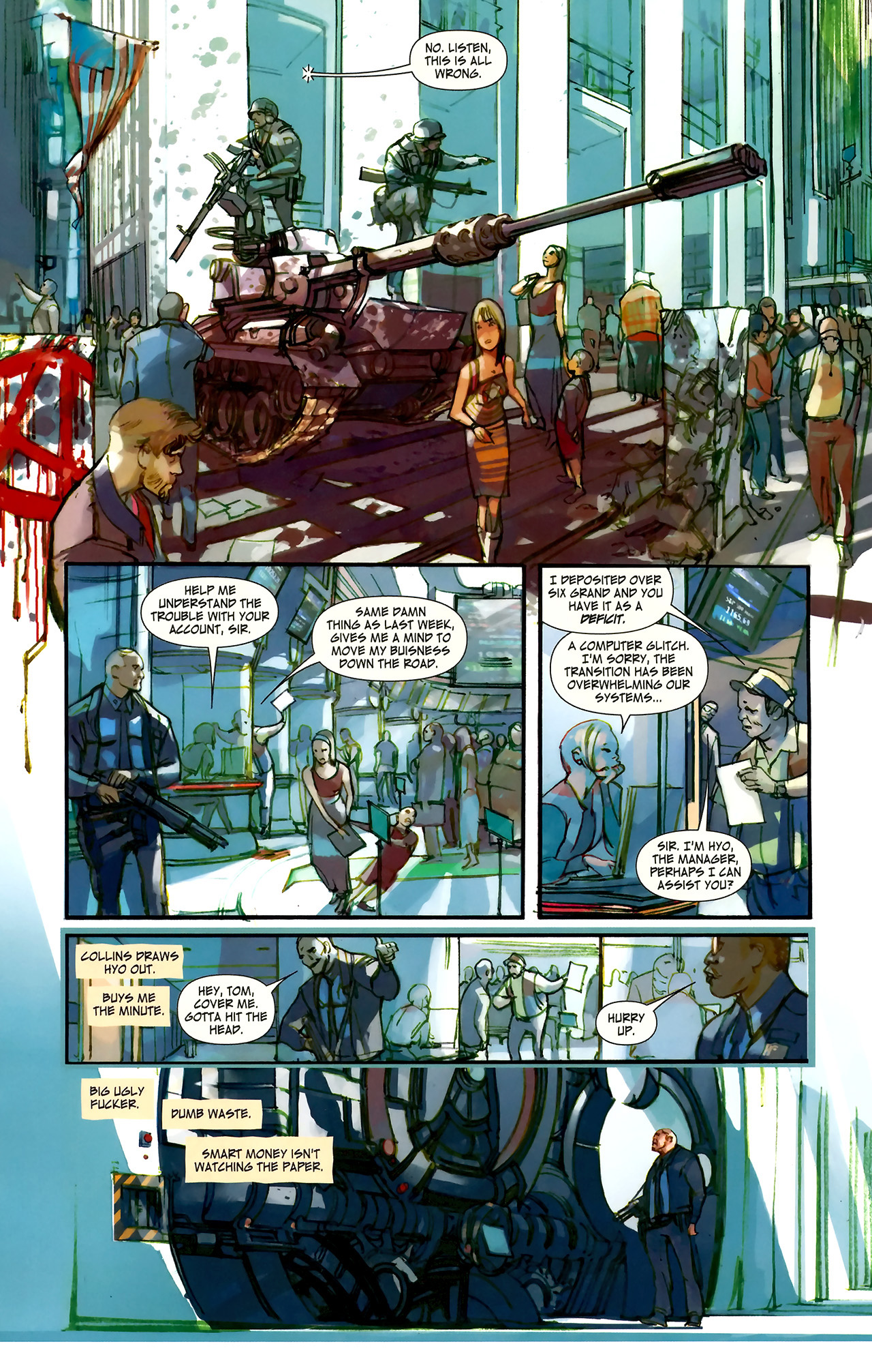 Read online The Last Days of American Crime comic -  Issue #2 - 8