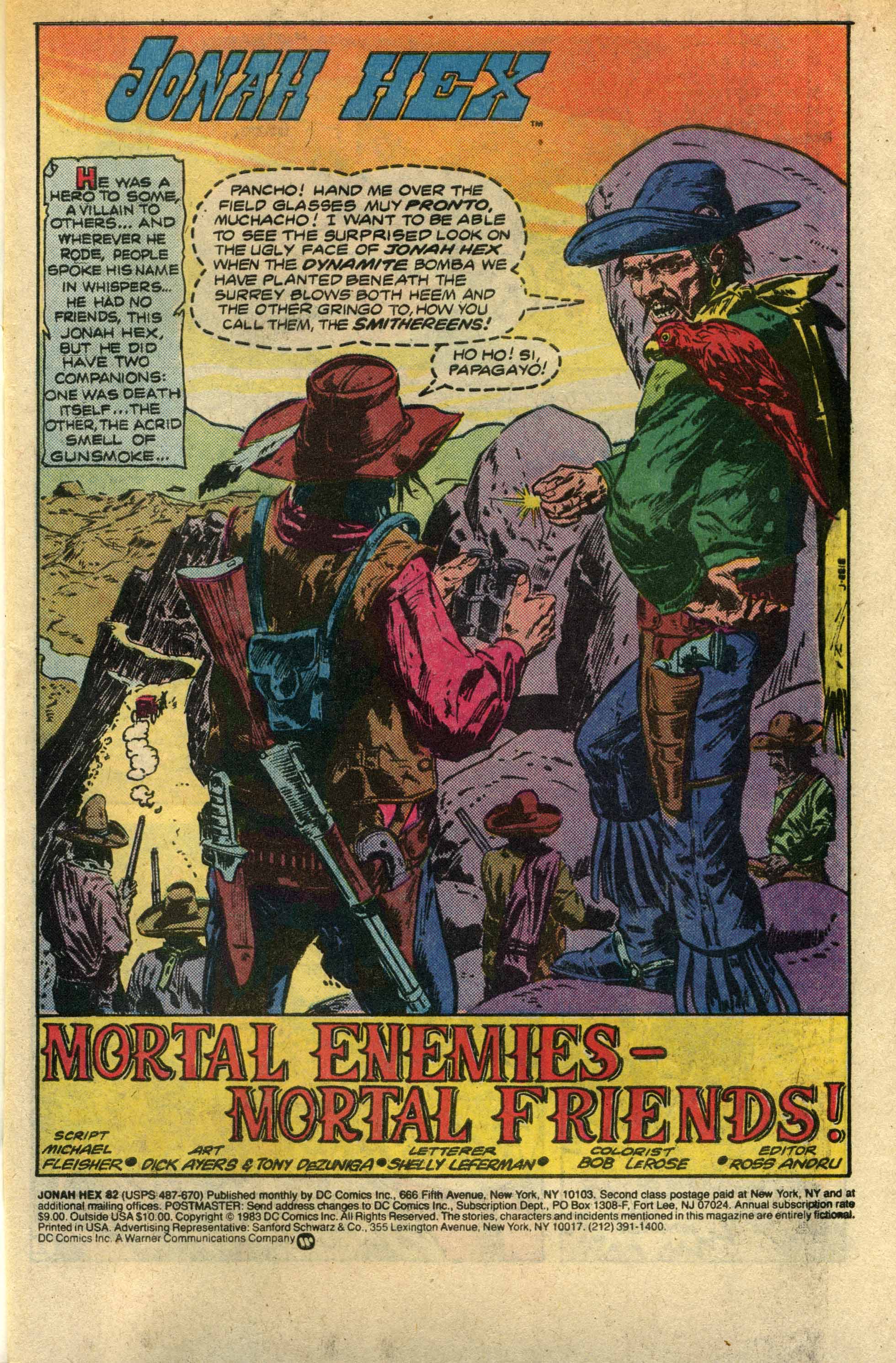 Read online Jonah Hex (1977) comic -  Issue #82 - 3