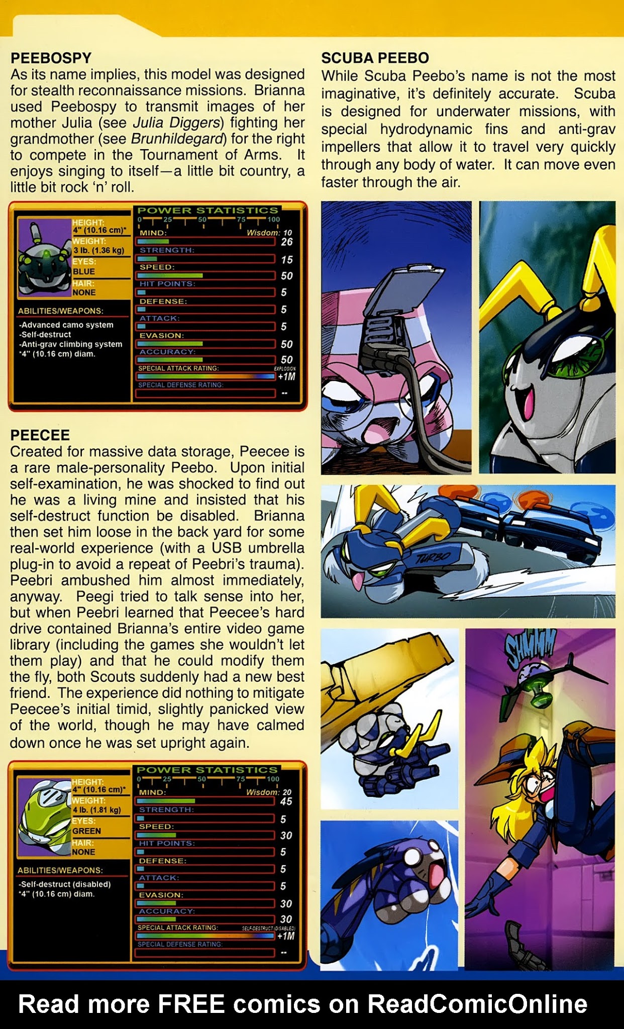 Read online Gold Digger Sourcebook: The Official Handbook of the GD Universe comic -  Issue #10 - 34