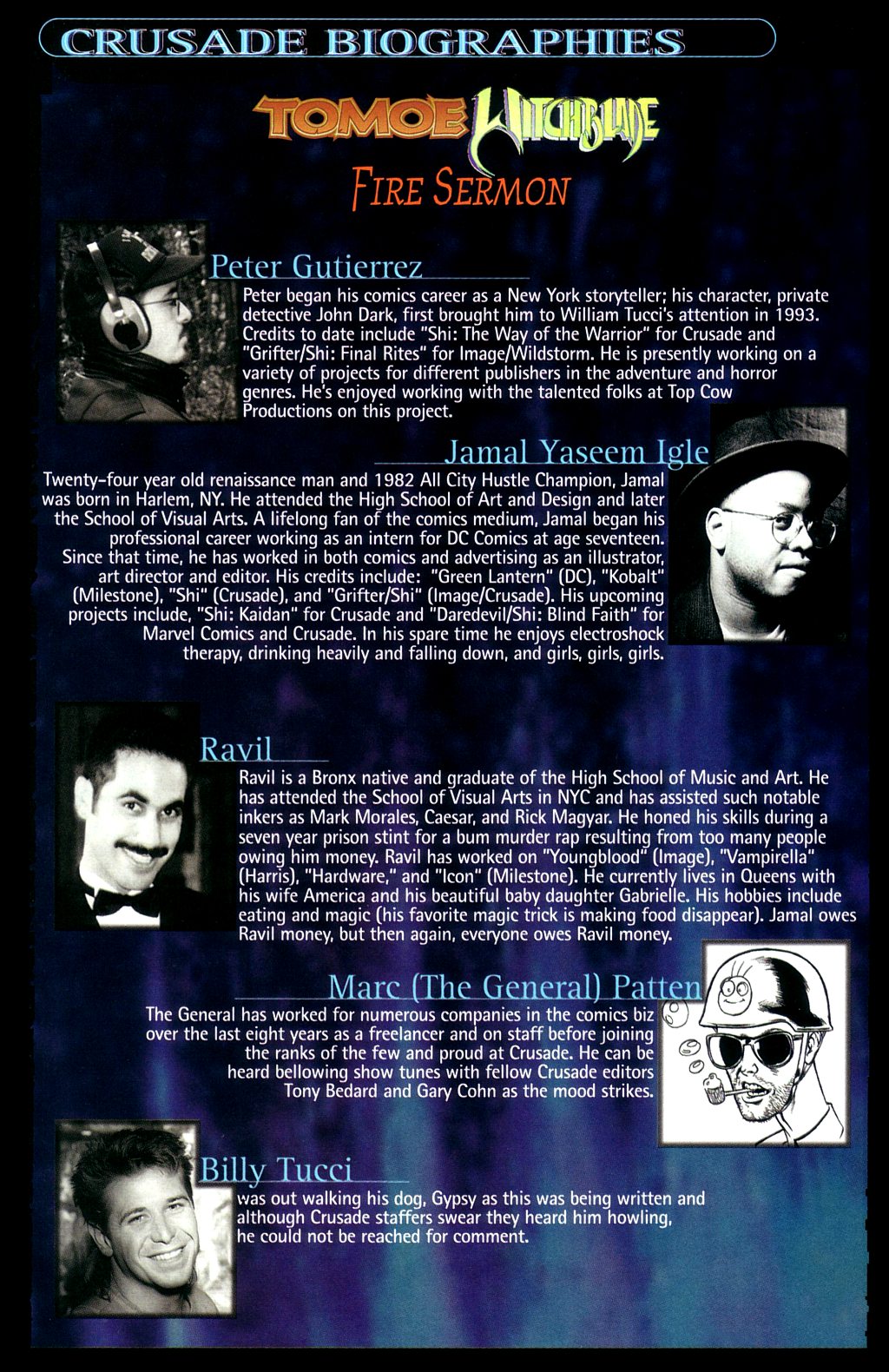 Read online Tomoe/Witchblade: Fire Sermon comic -  Issue # Full - 46