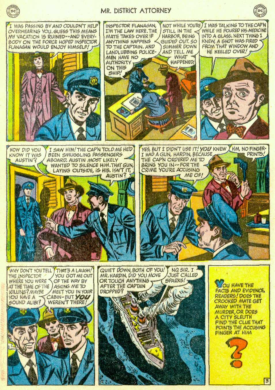 Read online Mr. District Attorney comic -  Issue #20 - 34