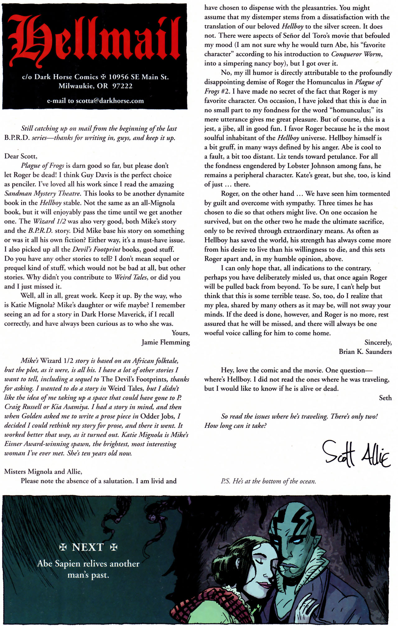 Read online B.P.R.D.: The Dead comic -  Issue #1 - 27