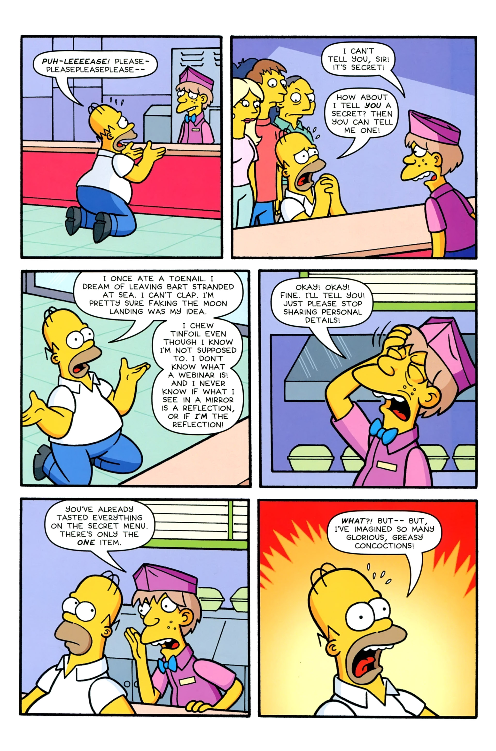 Read online Simpsons Comics comic -  Issue #228 - 23