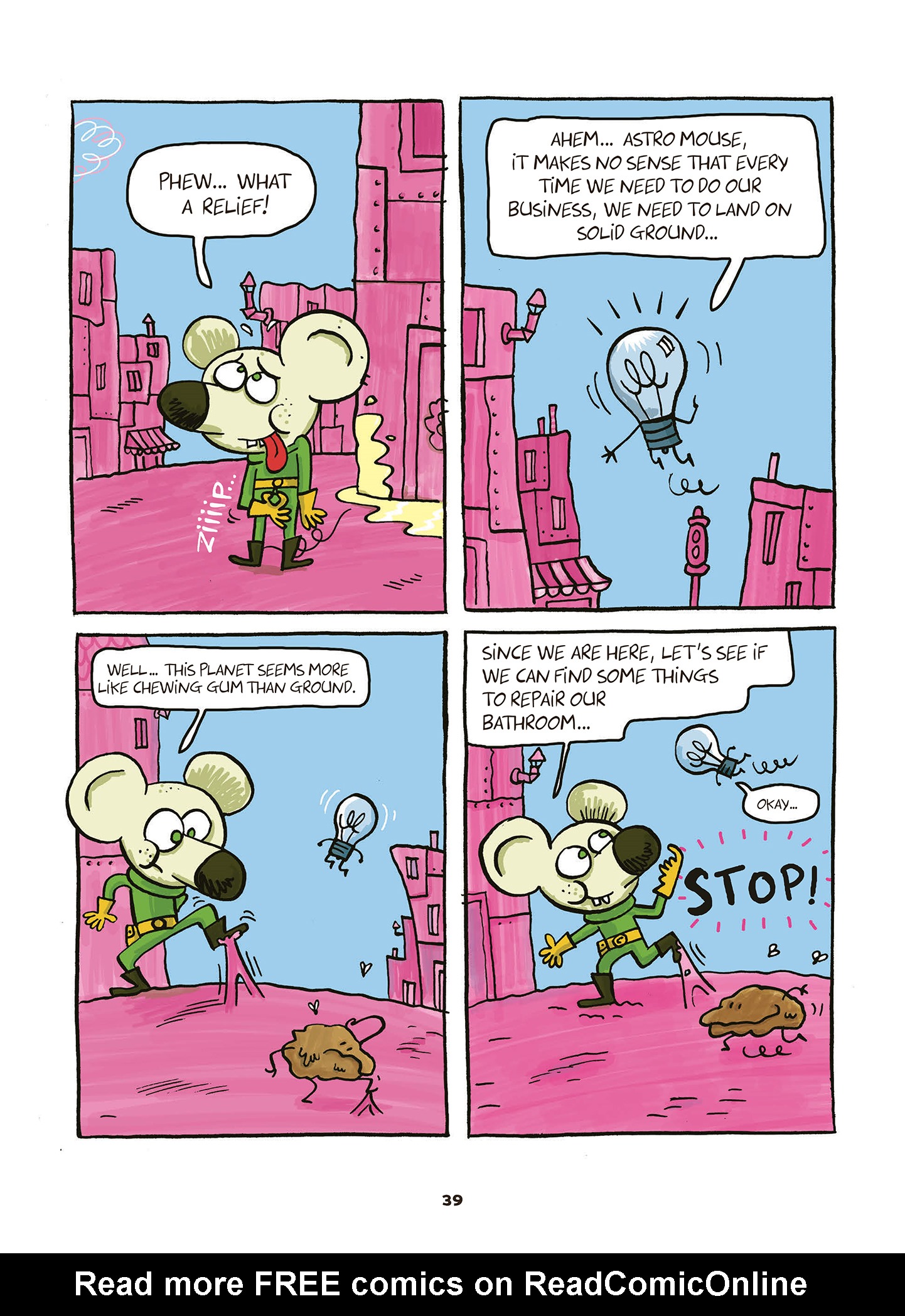 Read online Astro Mouse and Light Bulb comic -  Issue # TPB - 41