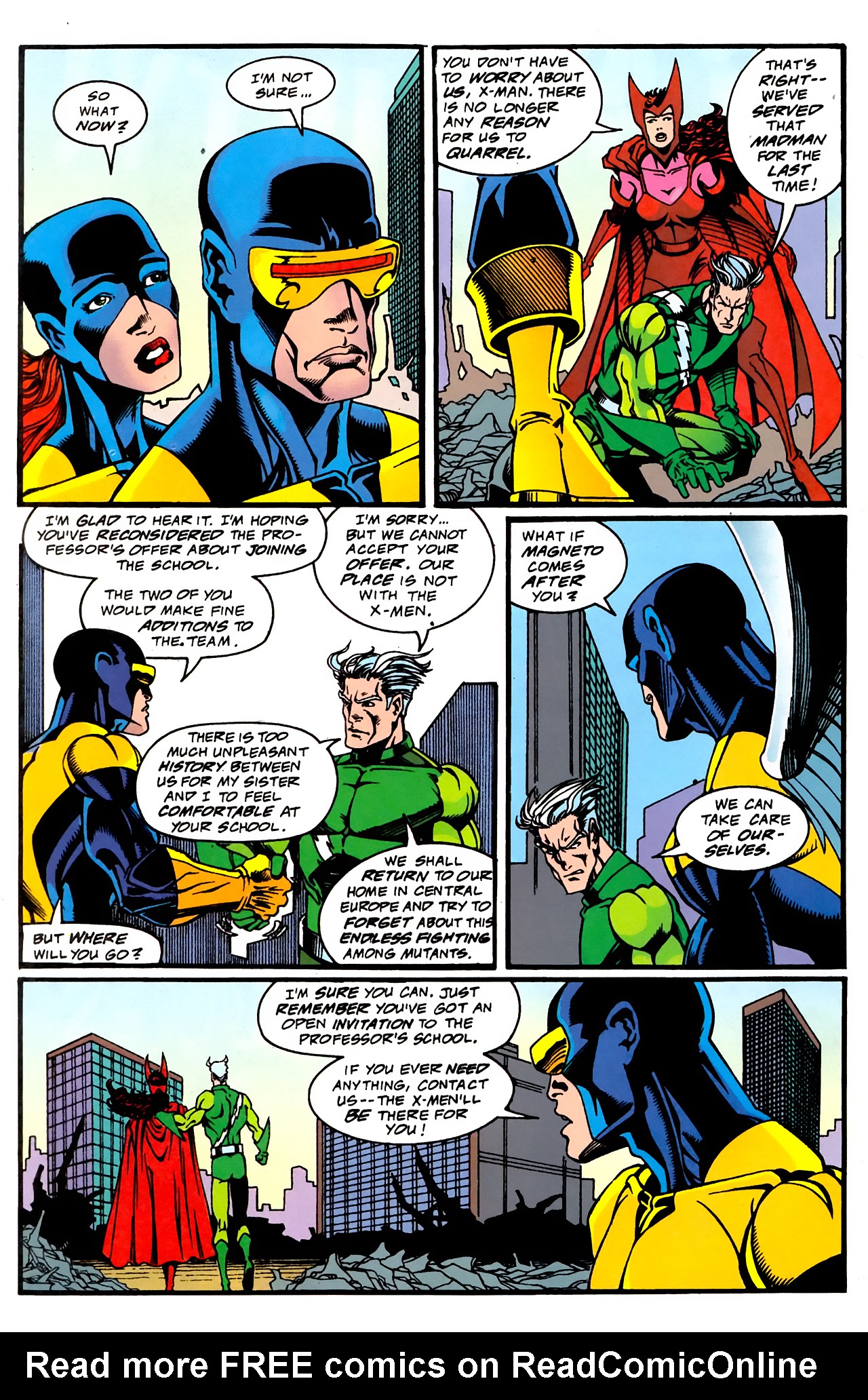 Read online Professor Xavier and the X-Men comic -  Issue #15 - 16