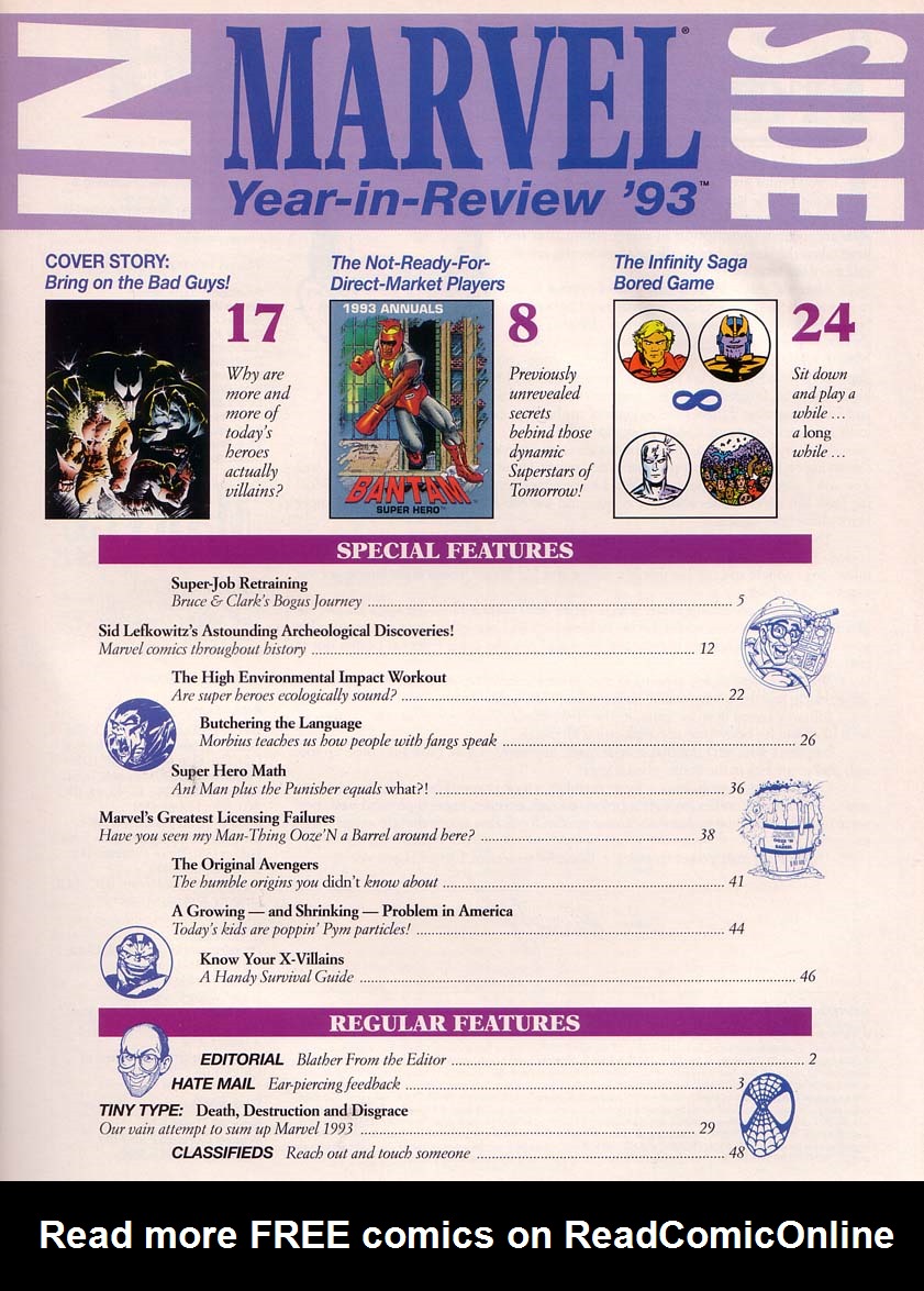Read online Marvel: The Year-in-Review comic -  Issue #5 - 3