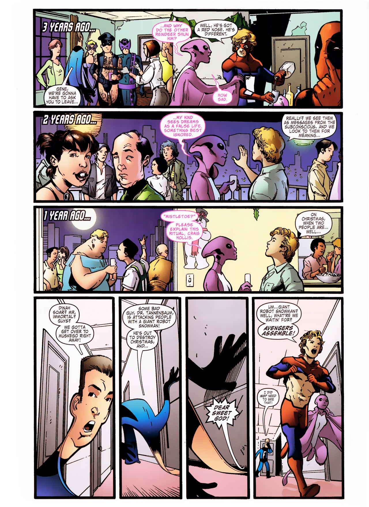 Read online Marvel Holiday Magazine 2010 comic -  Issue #1 - 46