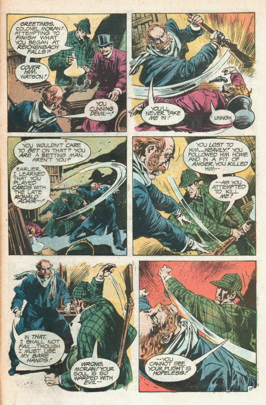 Read online Sherlock Holmes (1975) comic -  Issue # Full - 31