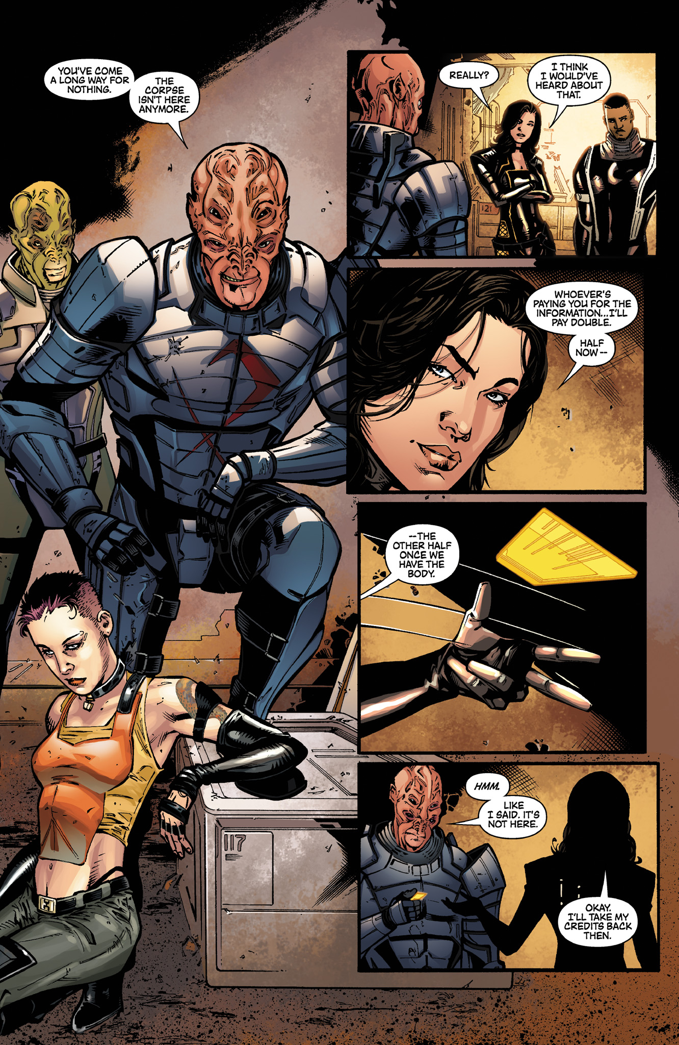 Read online Mass Effect: Foundation comic -  Issue #5 - 13