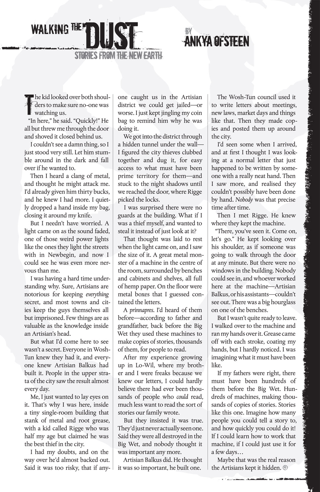 Read online Wasteland (2006) comic -  Issue #12 - 25