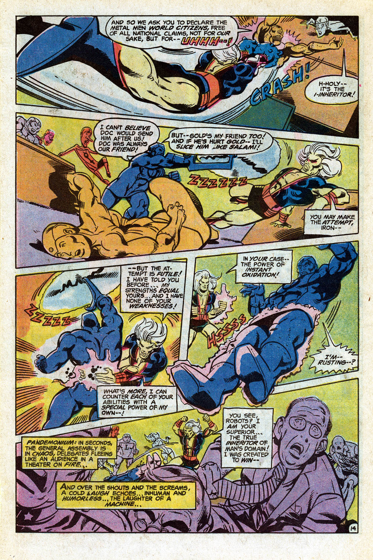 Read online Metal Men (1963) comic -  Issue #56 - 26