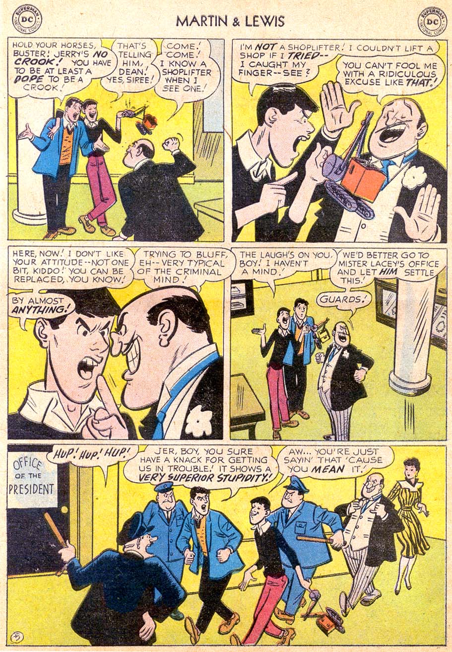 Read online The Adventures of Dean Martin and Jerry Lewis comic -  Issue #31 - 7