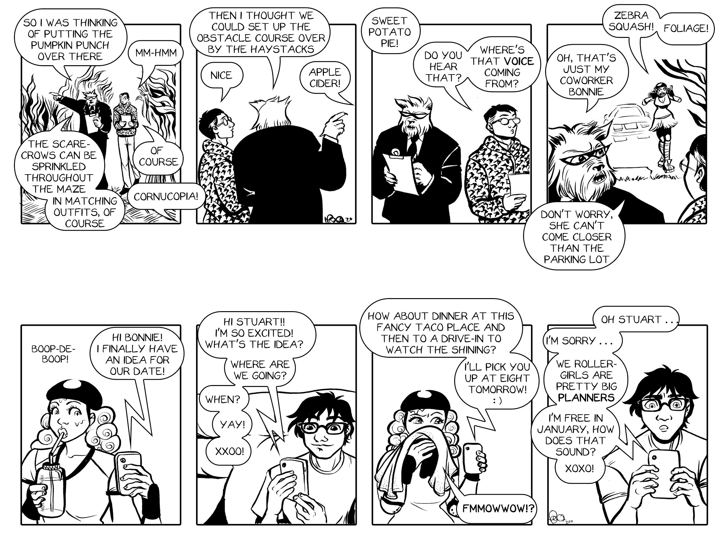 Read online Bonnie N. Collide, Nine to Five comic -  Issue #2 - 14