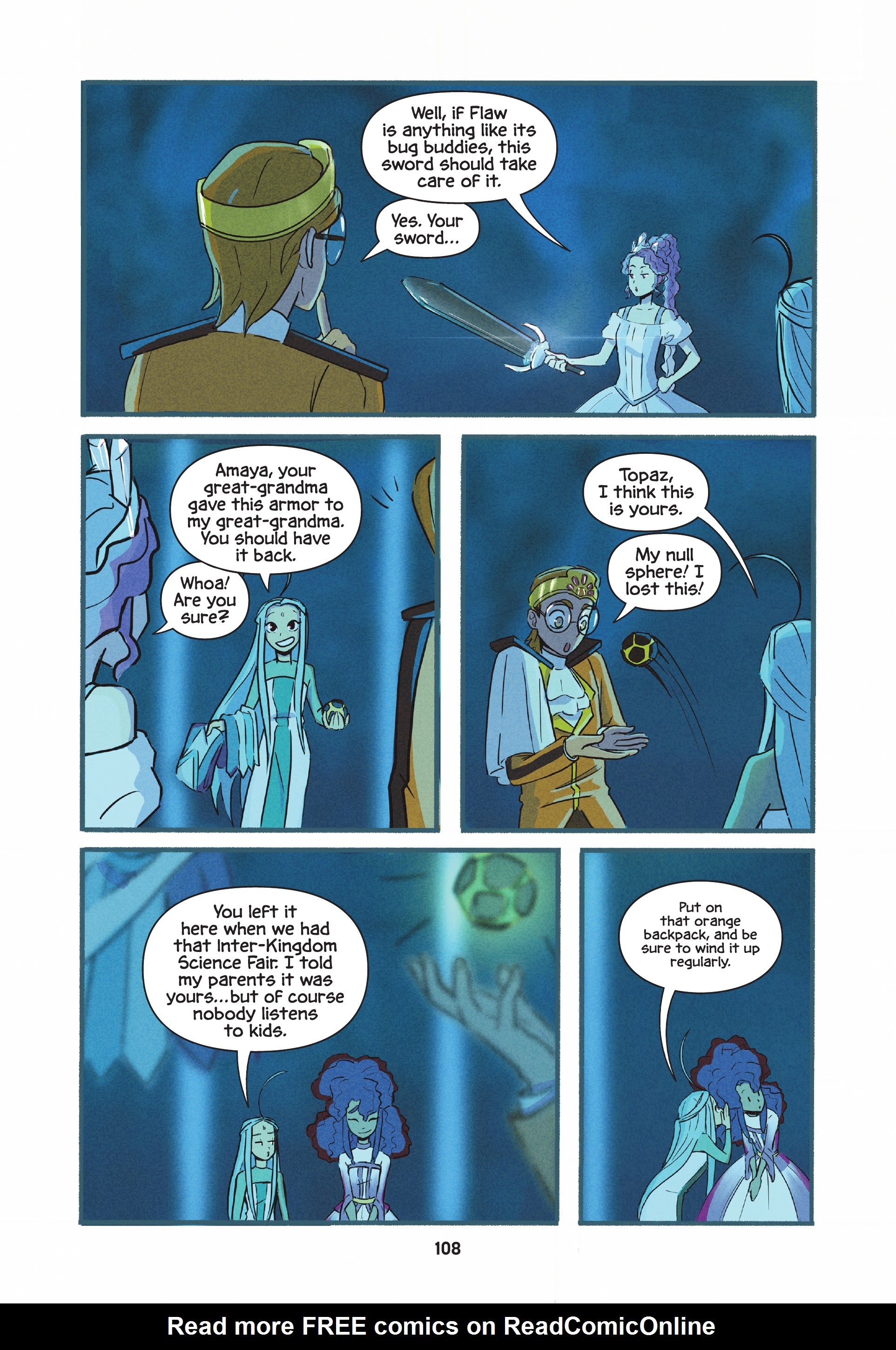 Read online Amethyst: Princess of Gemworld (2021) comic -  Issue # TPB (Part 2) - 7