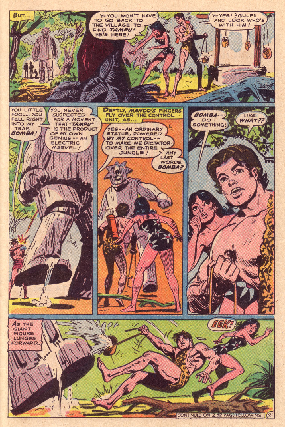 Read online Bomba, The Jungle Boy comic -  Issue #5 - 28