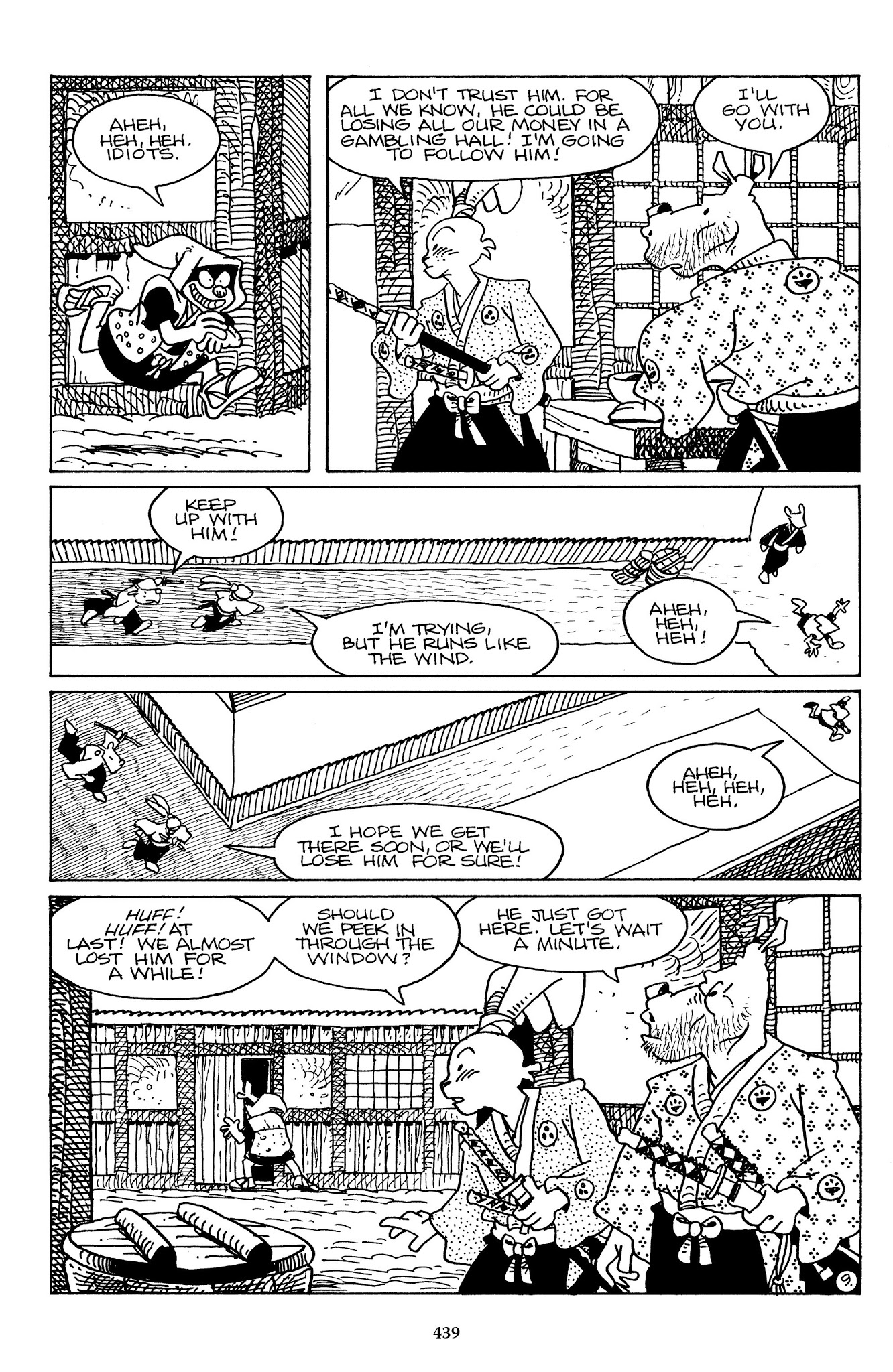 Read online The Usagi Yojimbo Saga comic -  Issue # TPB 6 - 437