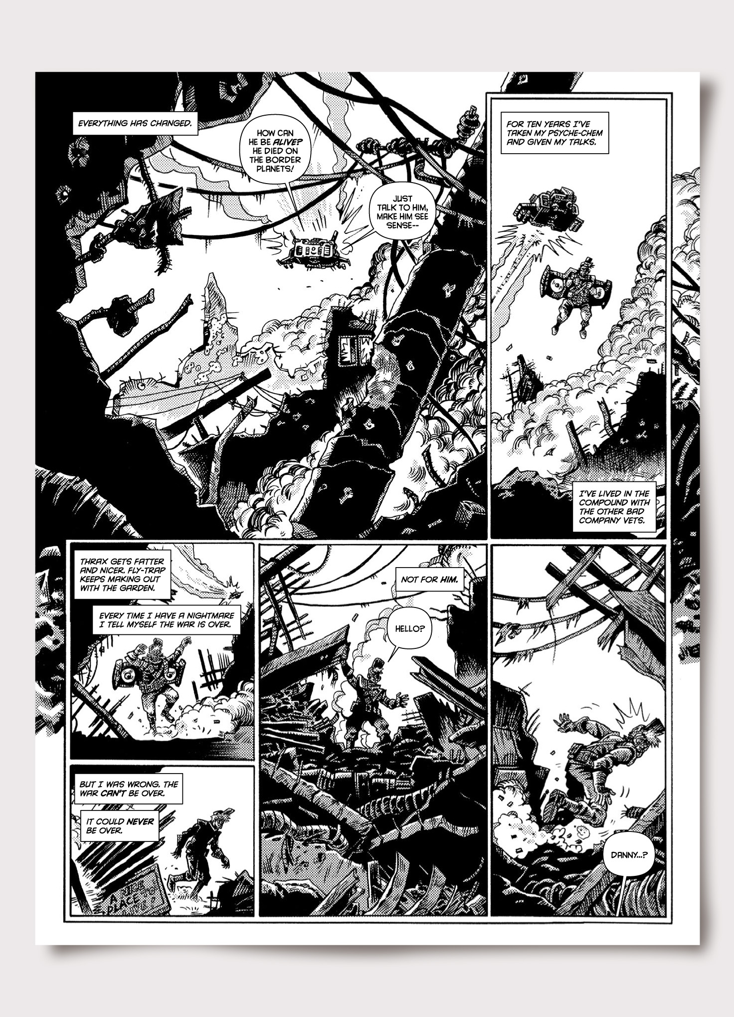 Read online 2000 AD Script Book comic -  Issue # TPB (Part 1) - 47