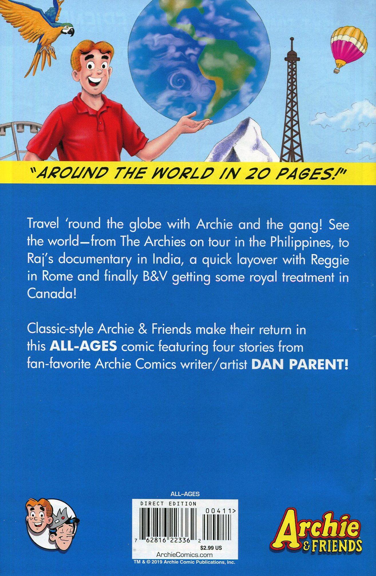 Read online Archie & Friends Travel comic -  Issue # Full - 24
