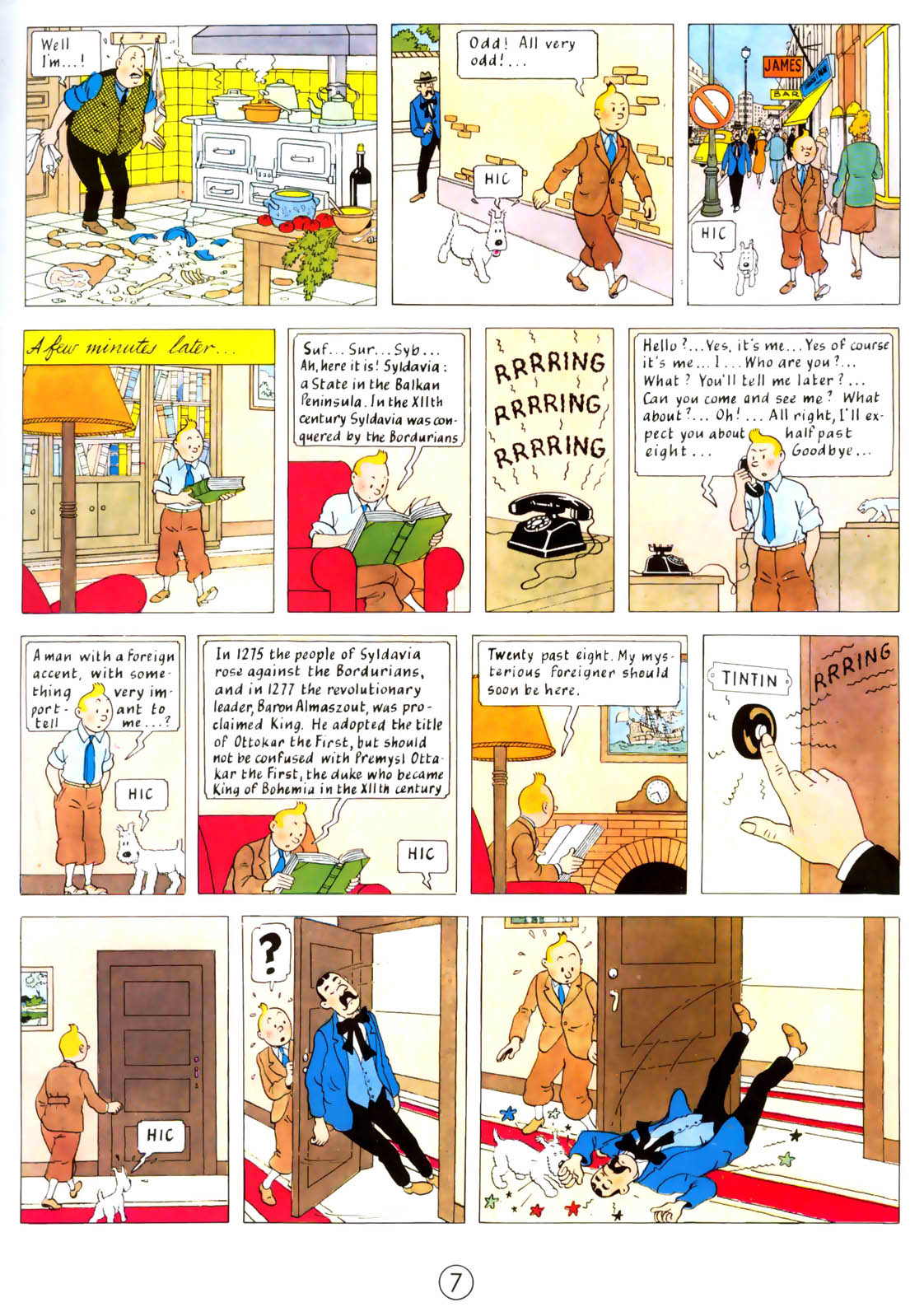 Read online The Adventures of Tintin comic -  Issue #8 - 10