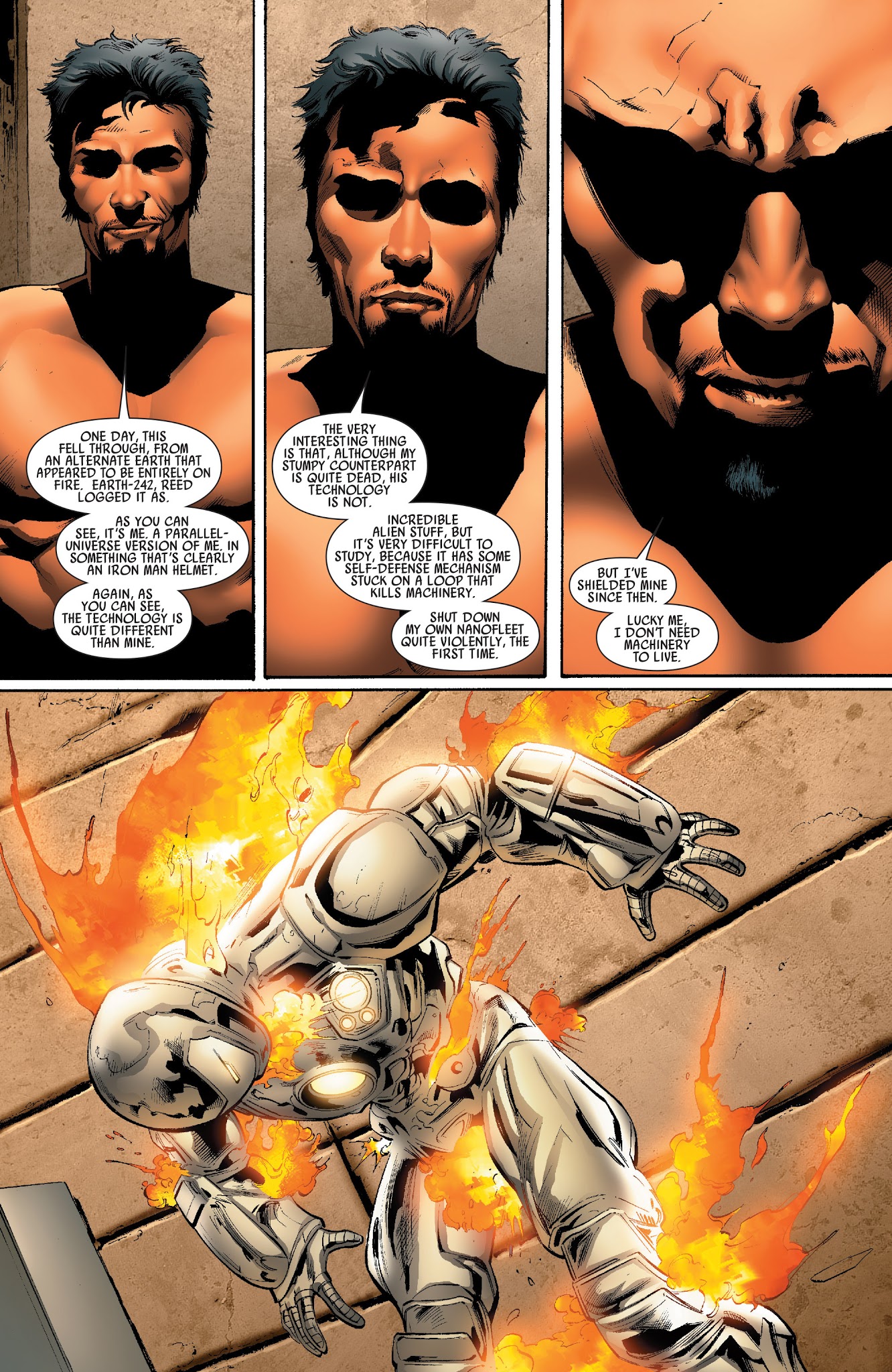 Read online Ultimate Armor Wars comic -  Issue #4 - 22