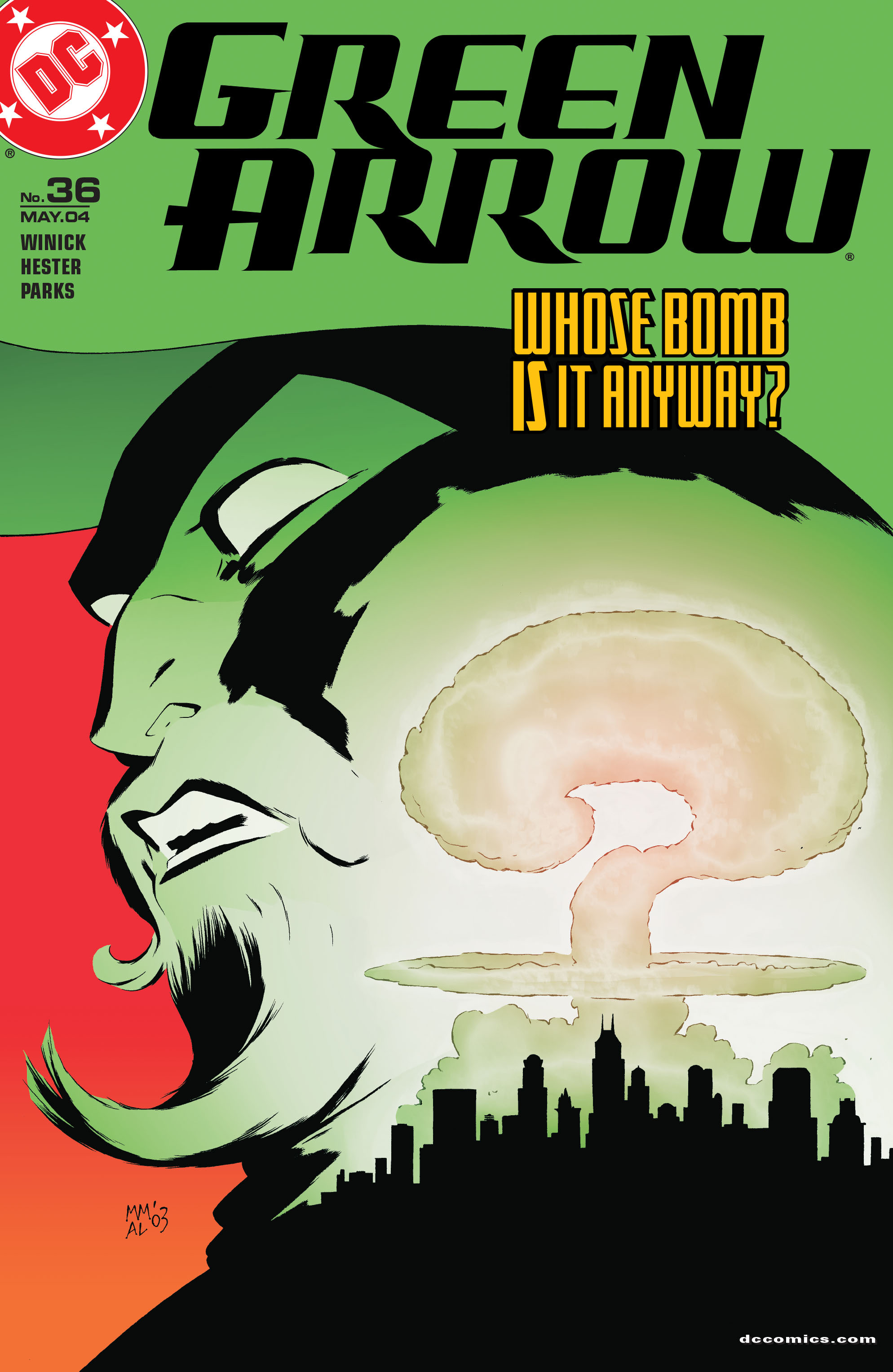Read online Green Arrow (2001) comic -  Issue #36 - 1