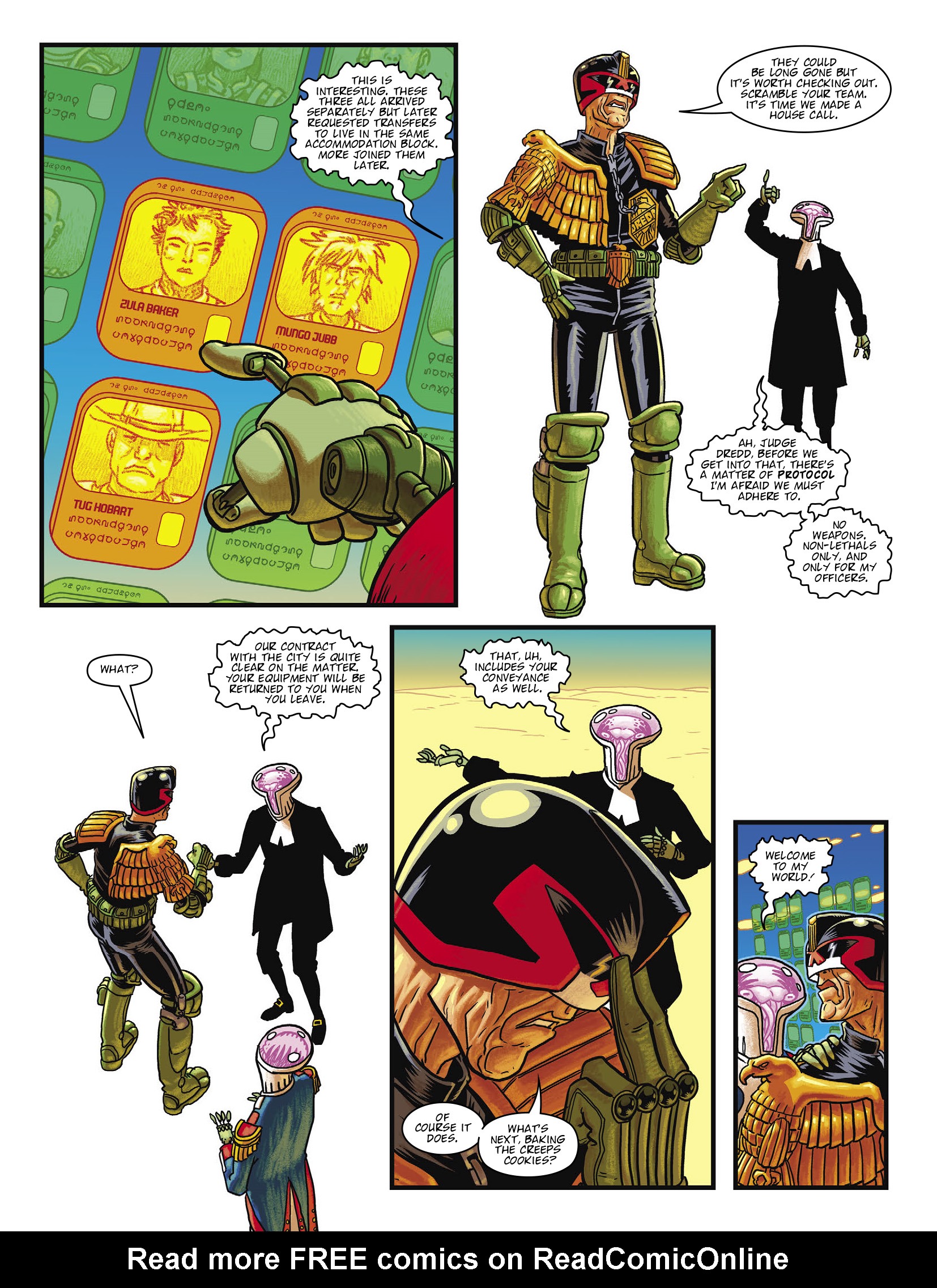 Read online Judge Dredd Megazine (Vol. 5) comic -  Issue #449 - 12