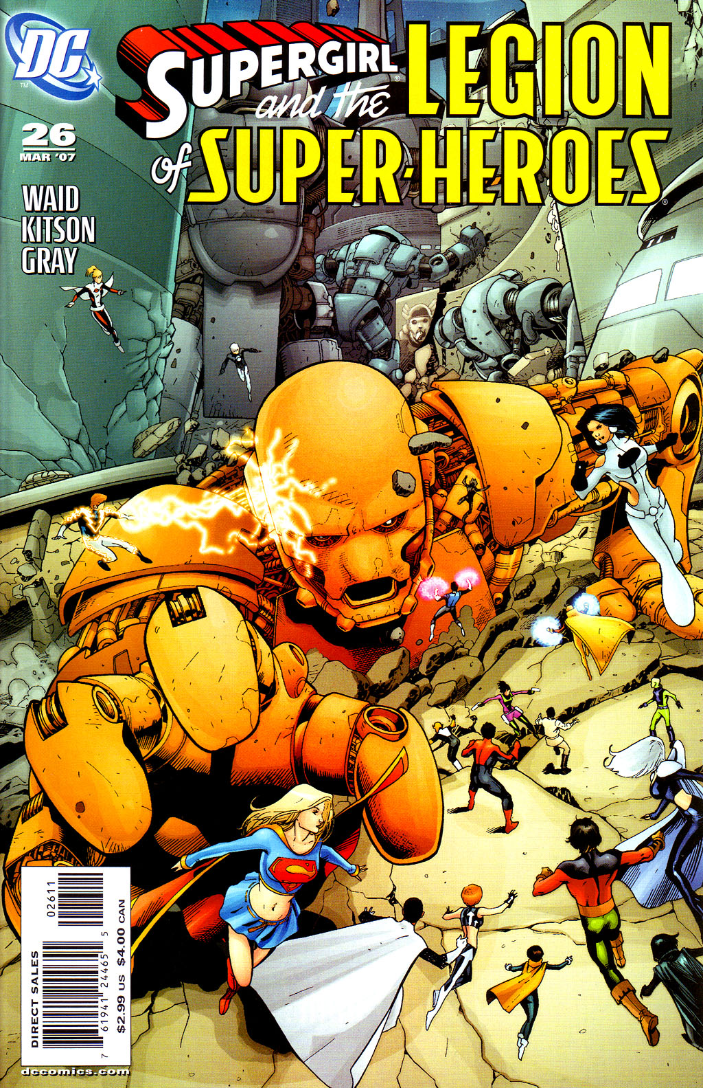 Read online Supergirl and the Legion of Super-Heroes comic -  Issue #26 - 1