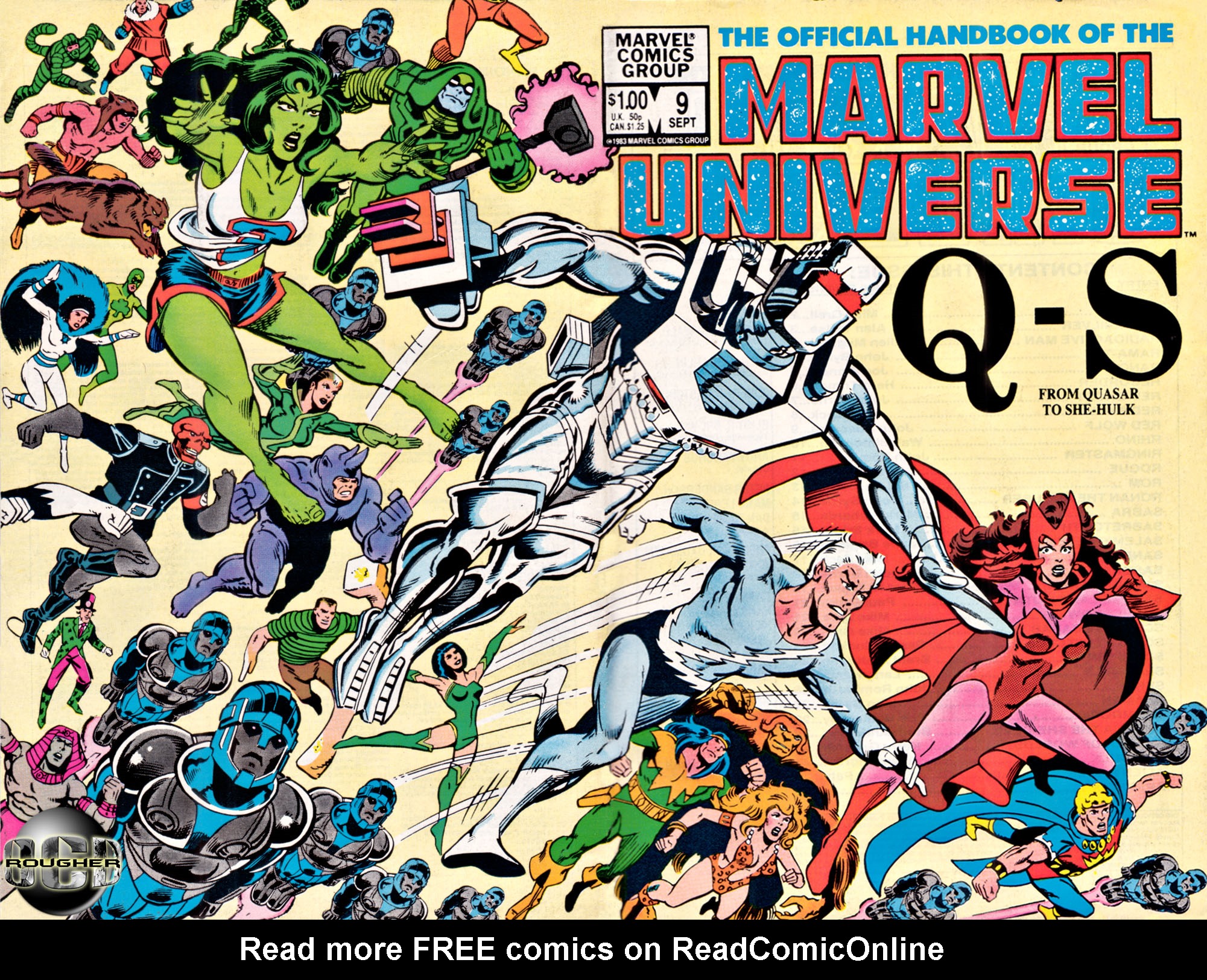 Read online The Official Handbook of the Marvel Universe comic -  Issue #9 - 1