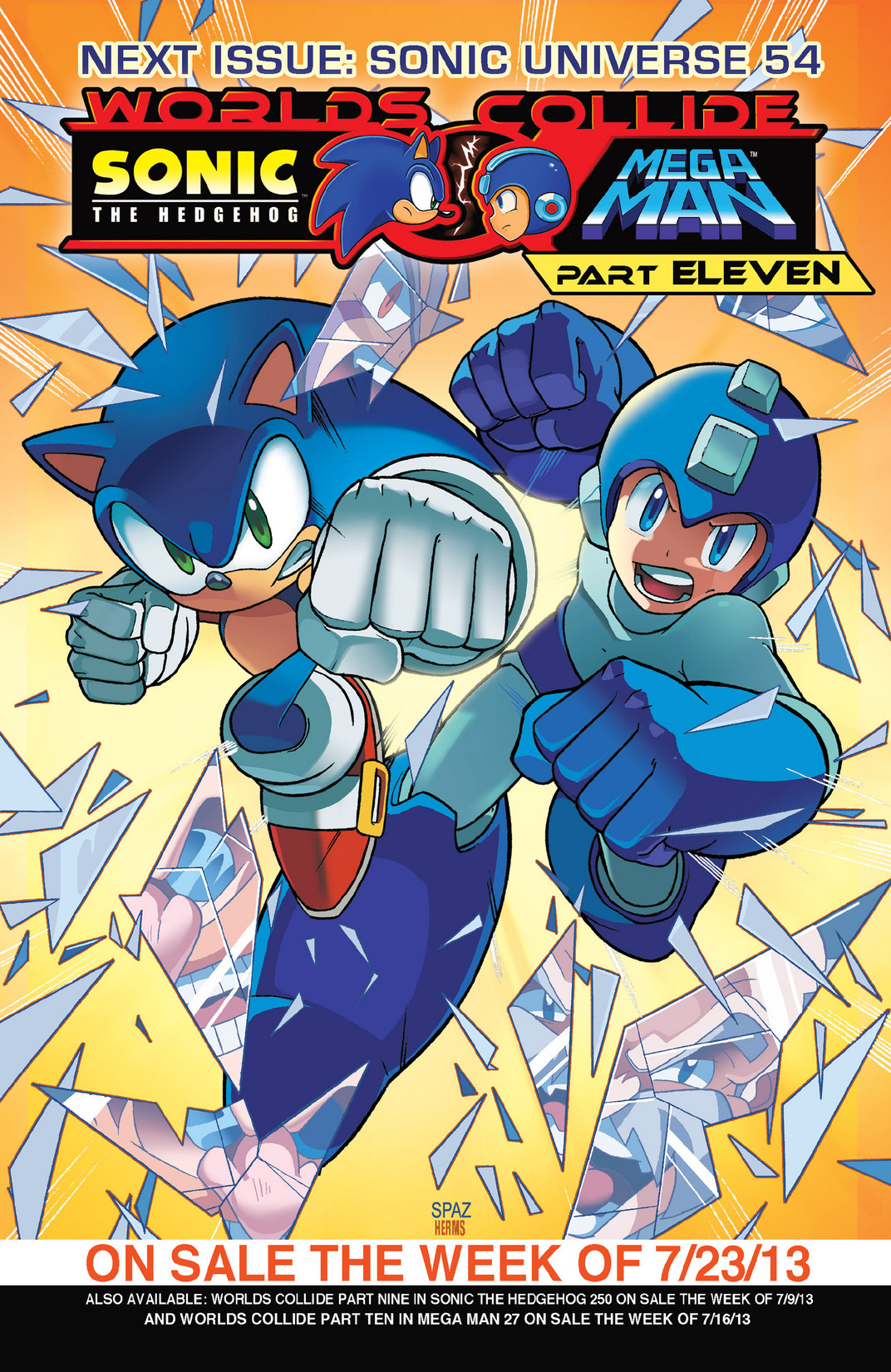 Read online Sonic Mega Man Worlds Collide comic -  Issue # Vol 2 - 107