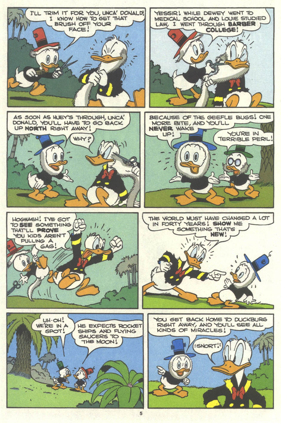 Read online Walt Disney's Comics and Stories comic -  Issue #554 - 8