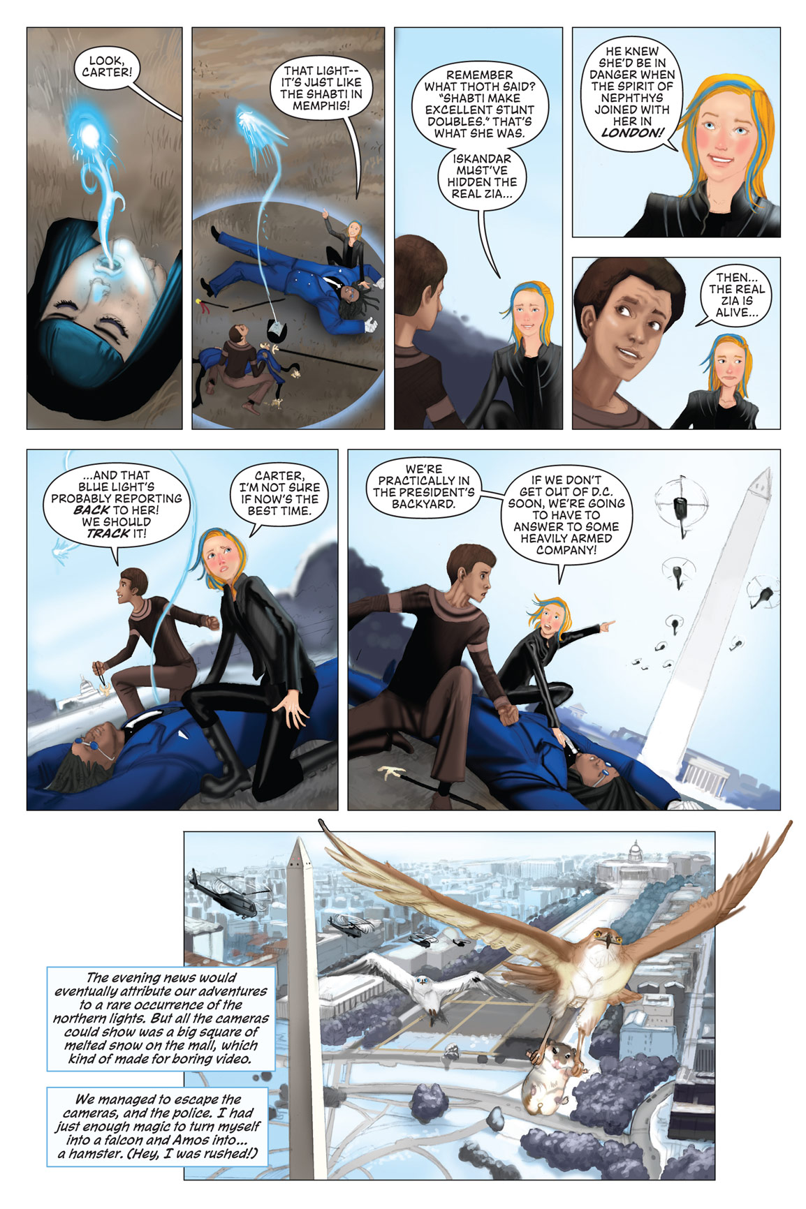 Read online The Kane Chronicles comic -  Issue # TPB 1 - 179