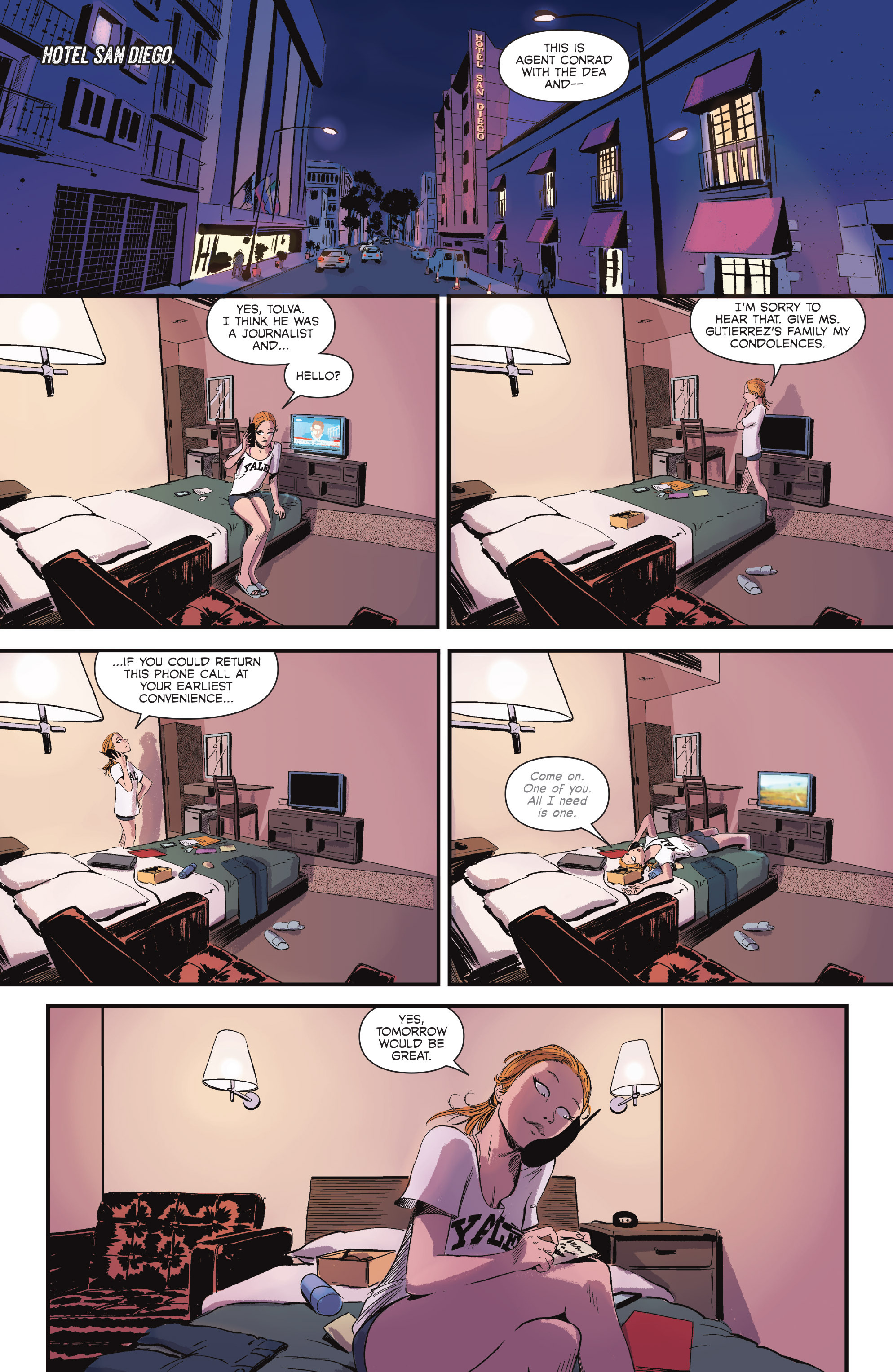 Read online Sombra comic -  Issue #1 - 16