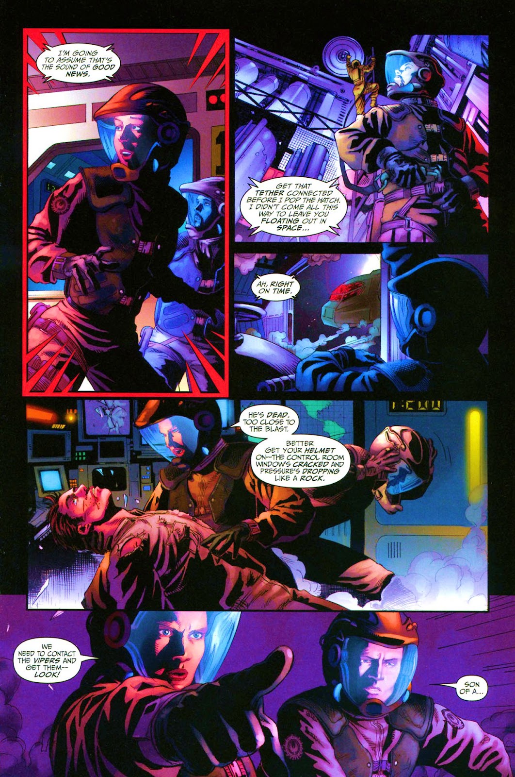 Battlestar Galactica: Season Zero issue 3 - Page 22