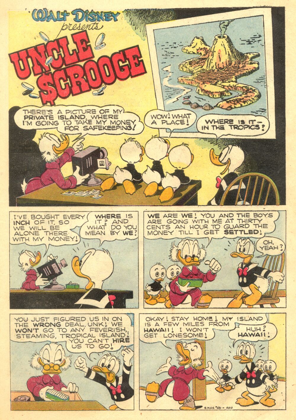 Read online Uncle Scrooge (1953) comic -  Issue #4 - 3