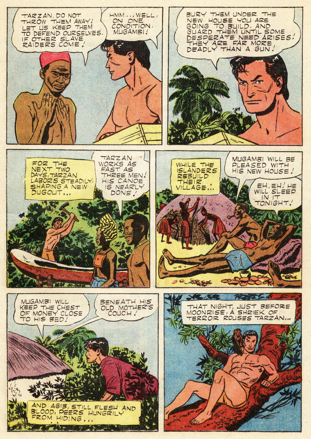 Read online Tarzan (1948) comic -  Issue #73 - 13