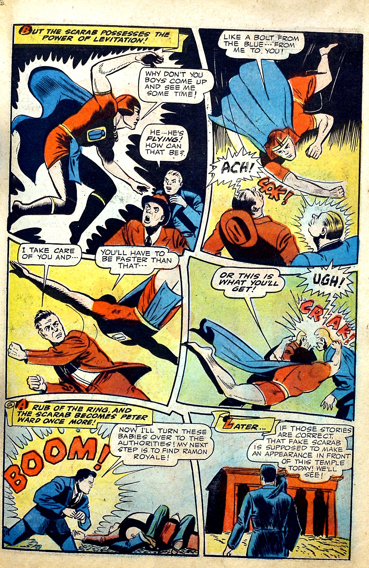 Read online Exciting Comics comic -  Issue #43 - 31