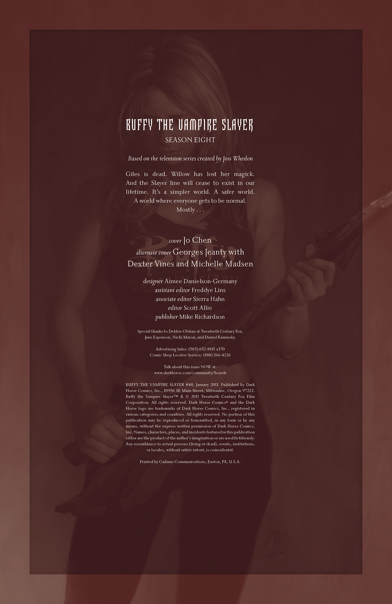 Read online Buffy the Vampire Slayer Season Eight comic -  Issue #40 - 3