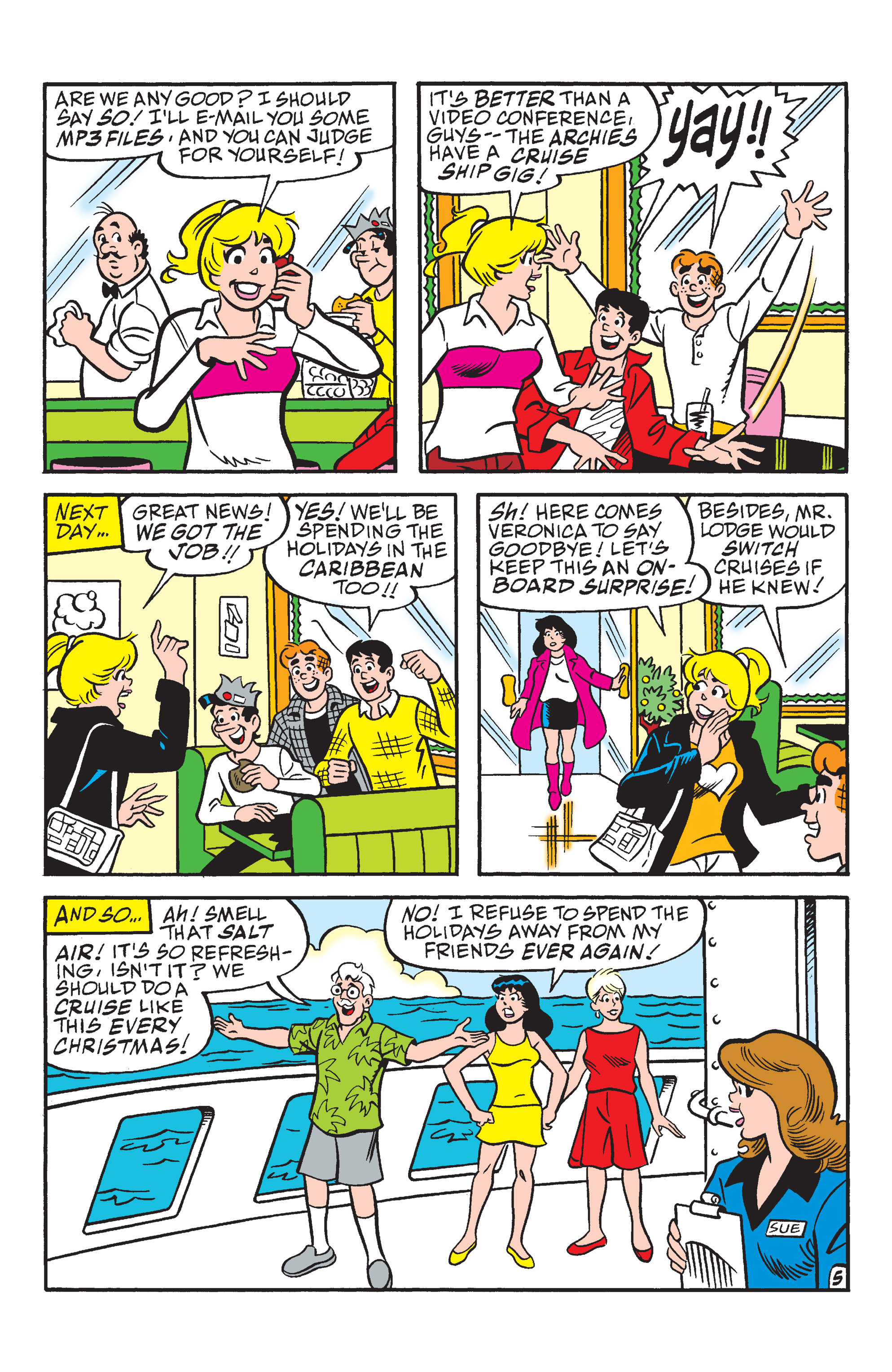 Read online Archie's Christmas Spirit comic -  Issue # TPB - 24