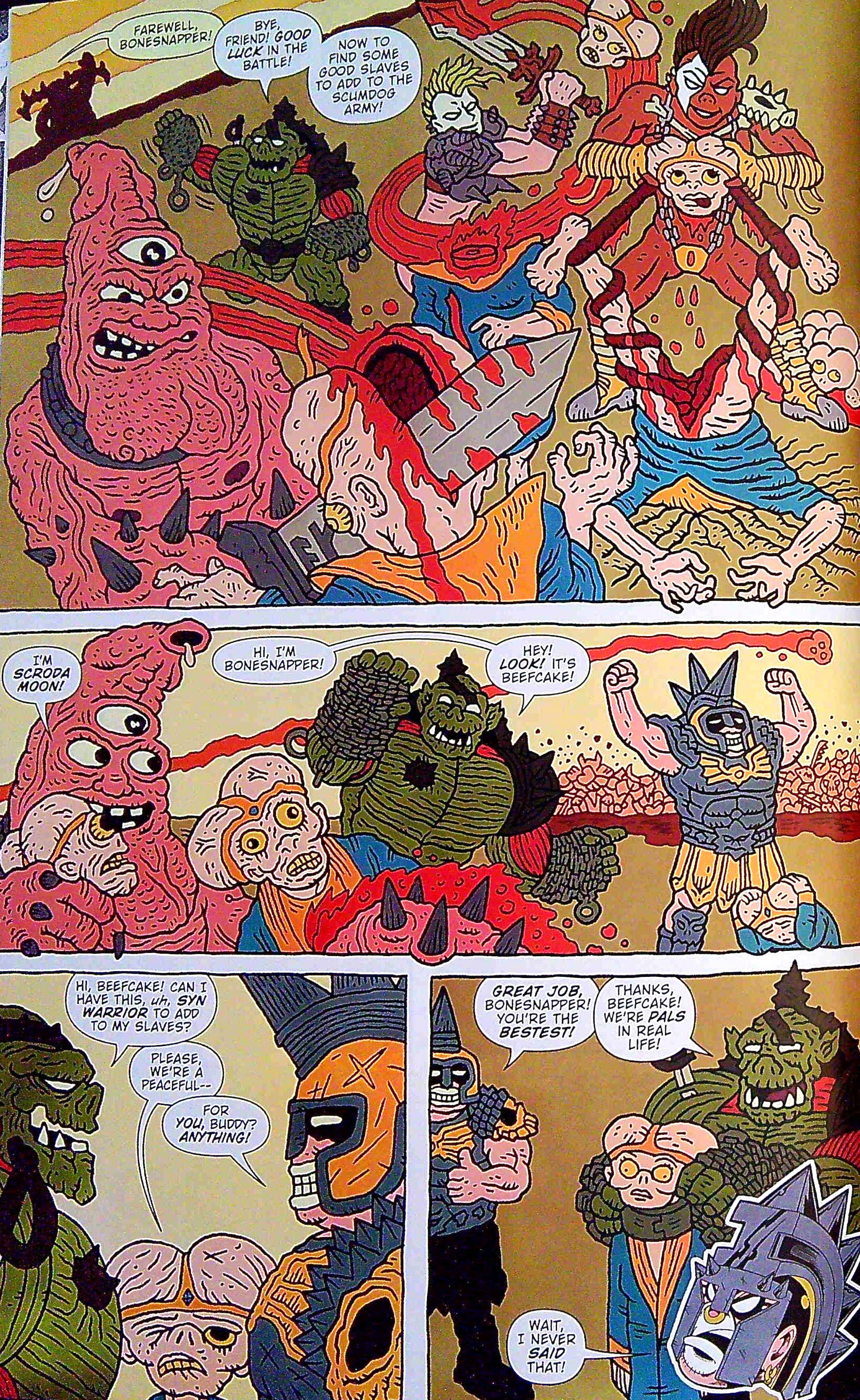 Read online GWAR: The Enormogantic Fail comic -  Issue # TPB - 76