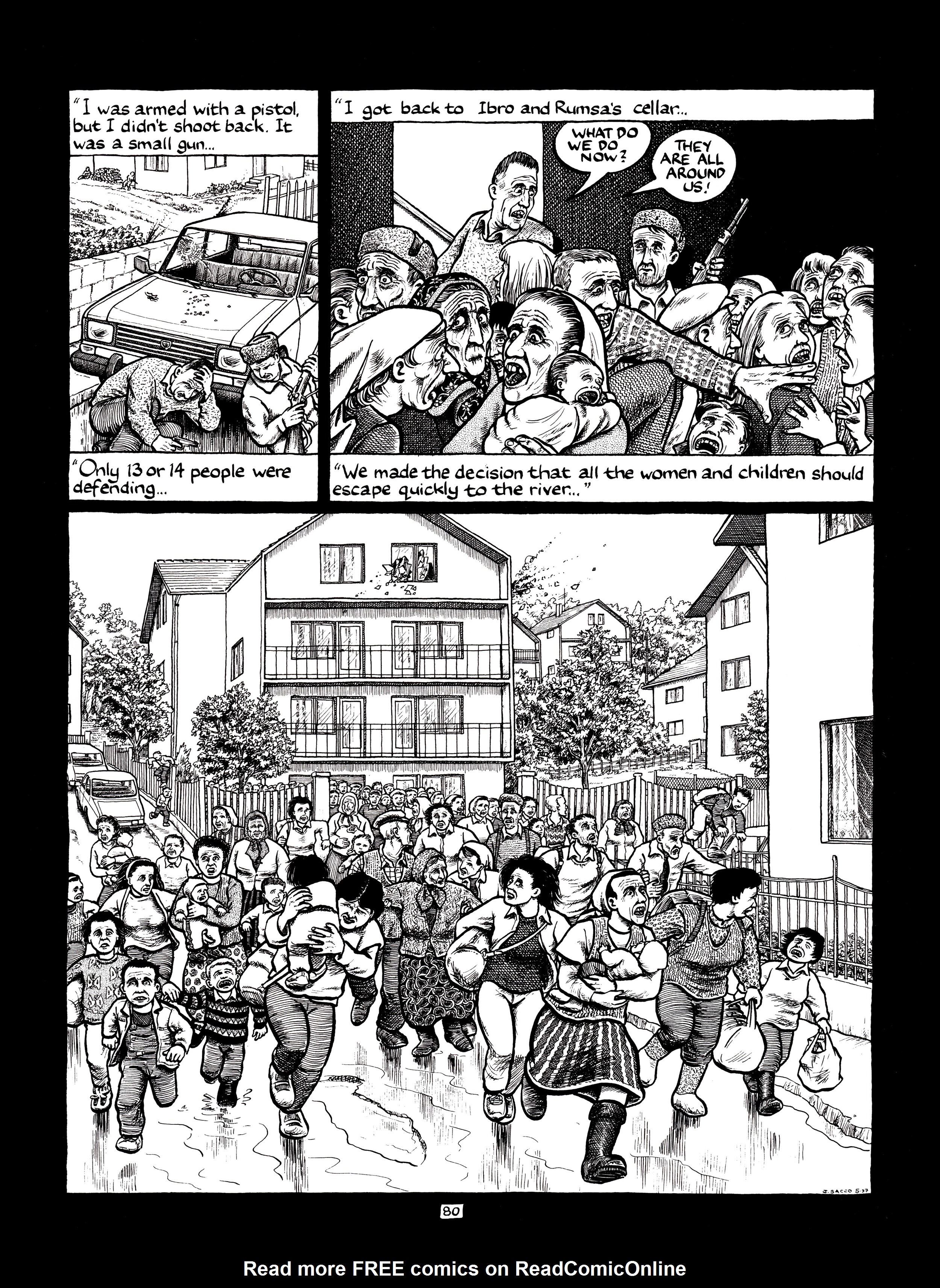 Read online Safe Area Goražde comic -  Issue # TPB (Part 2) - 21