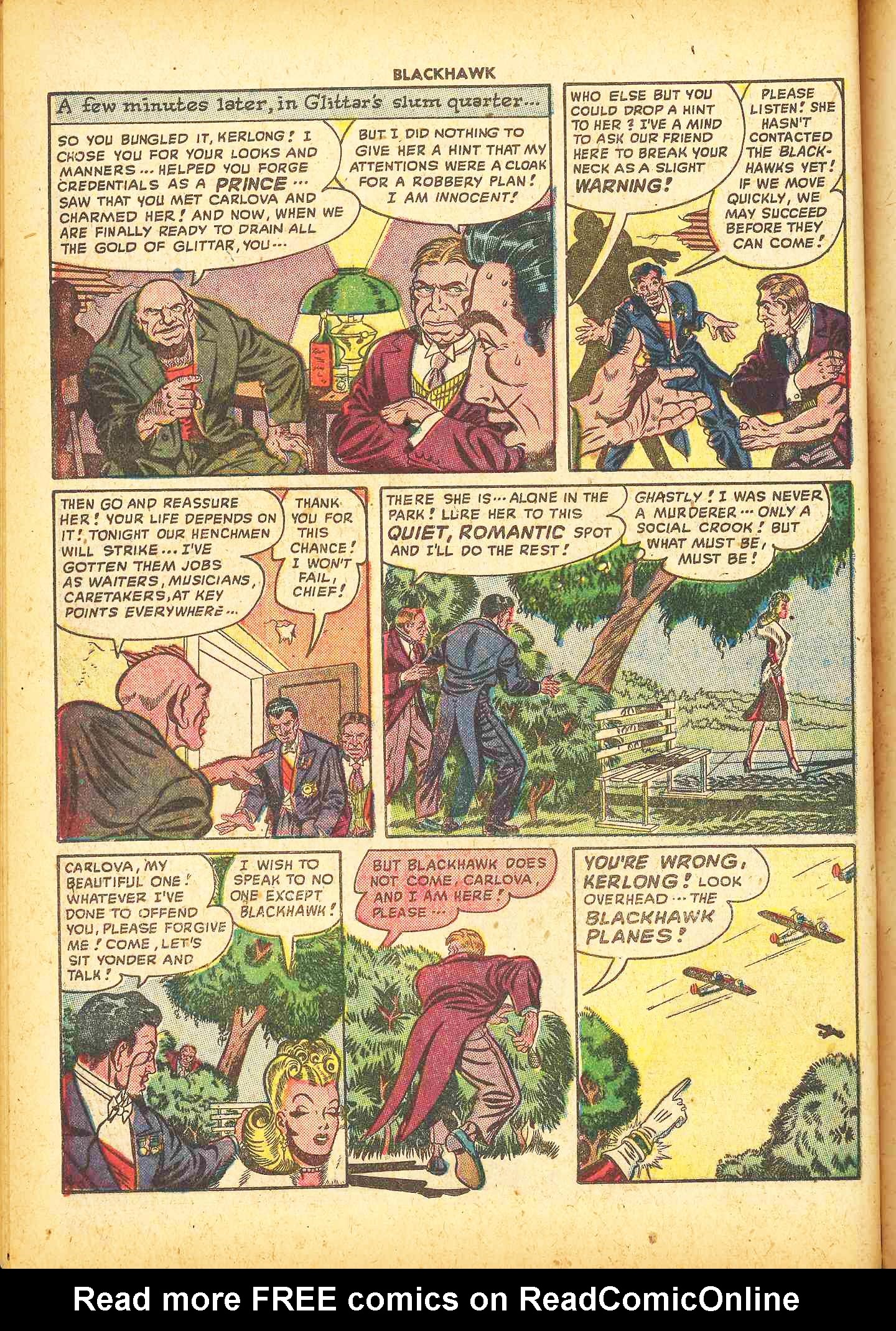 Read online Blackhawk (1957) comic -  Issue #20 - 19
