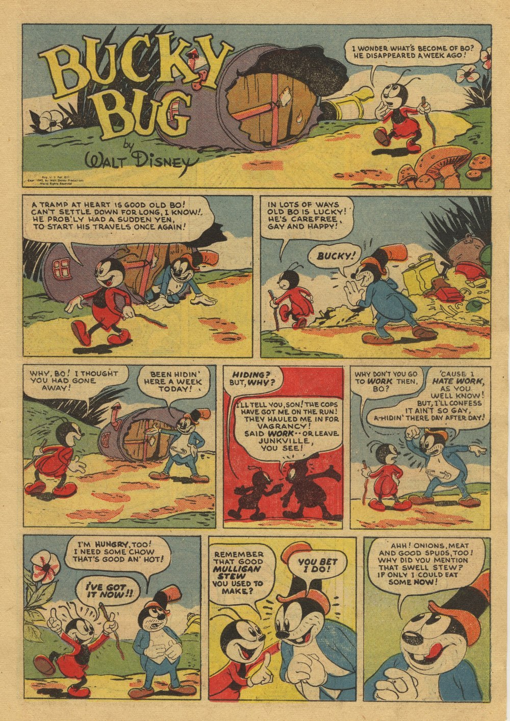 Read online Walt Disney's Comics and Stories comic -  Issue #59 - 11