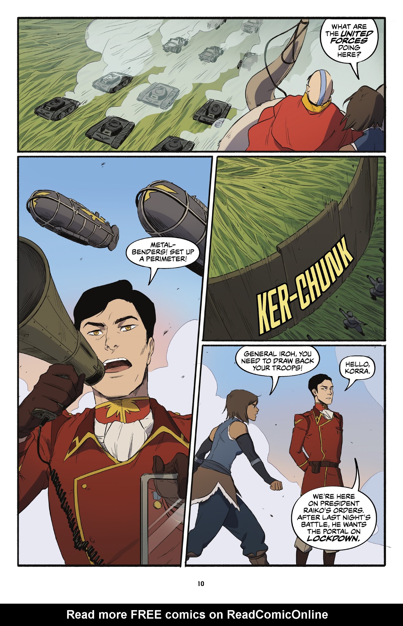 Read online Nickelodeon The Legend of Korra – Turf Wars comic -  Issue #2 - 12