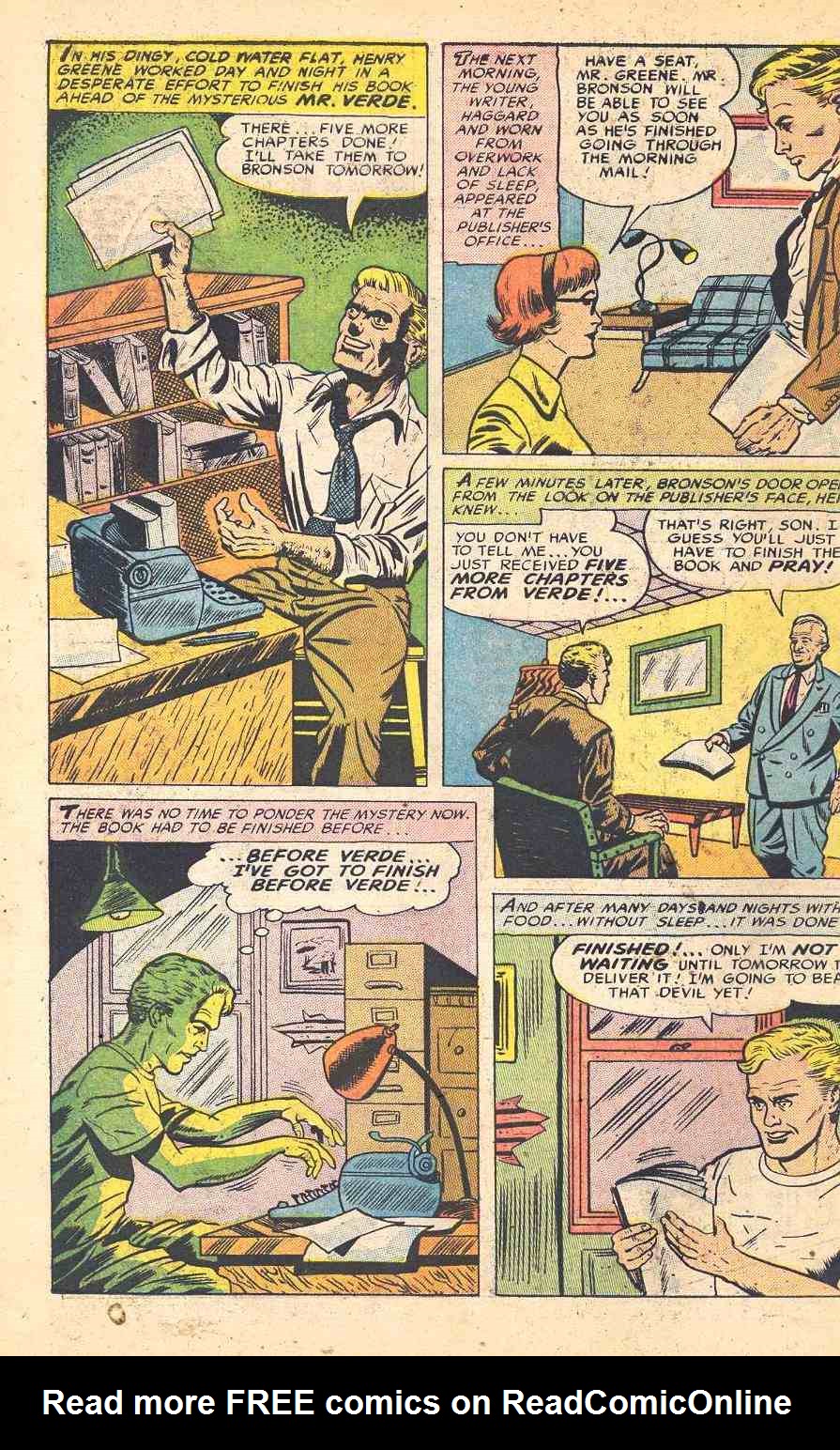 Read online Weird Mysteries (1952) comic -  Issue #9 - 30