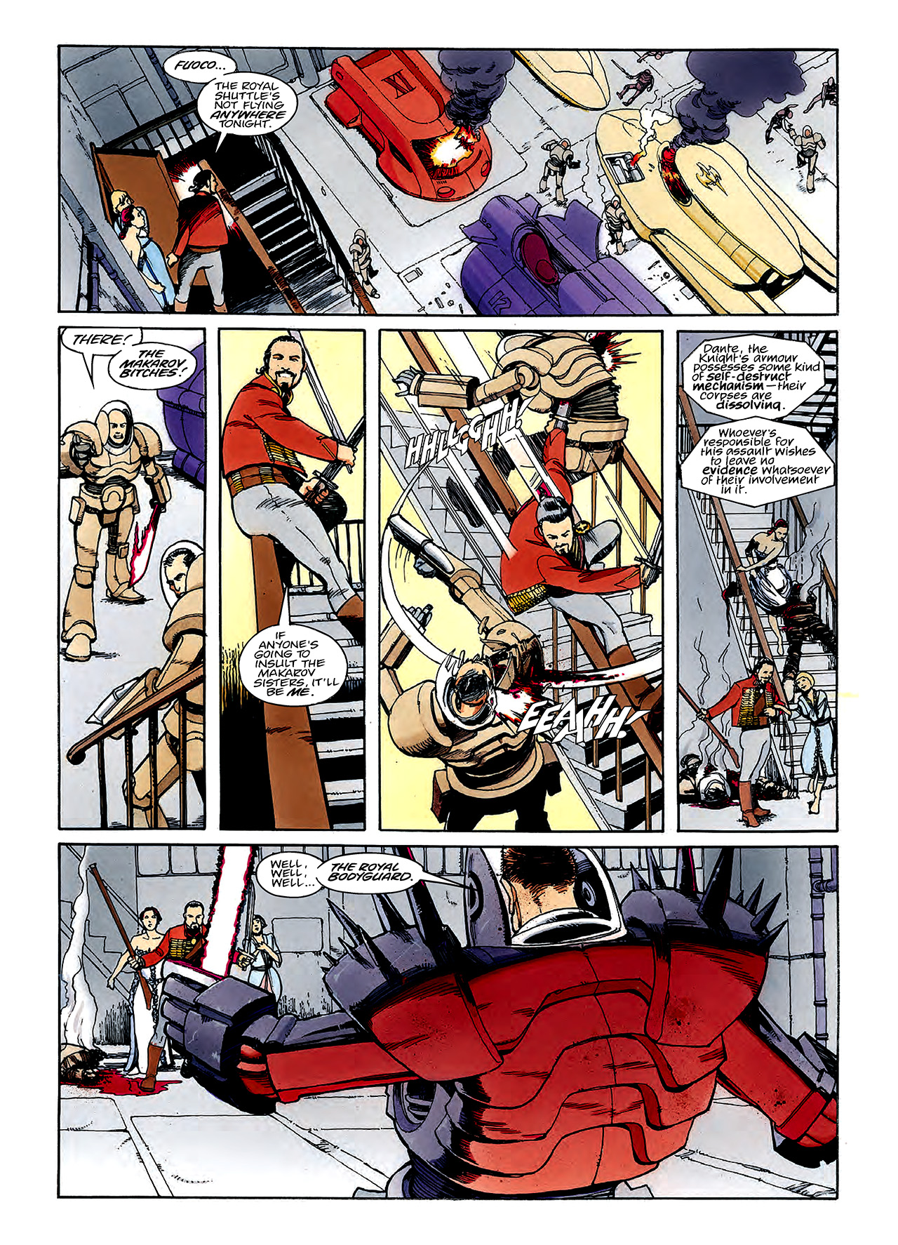 Read online Nikolai Dante comic -  Issue # TPB 3 - 77